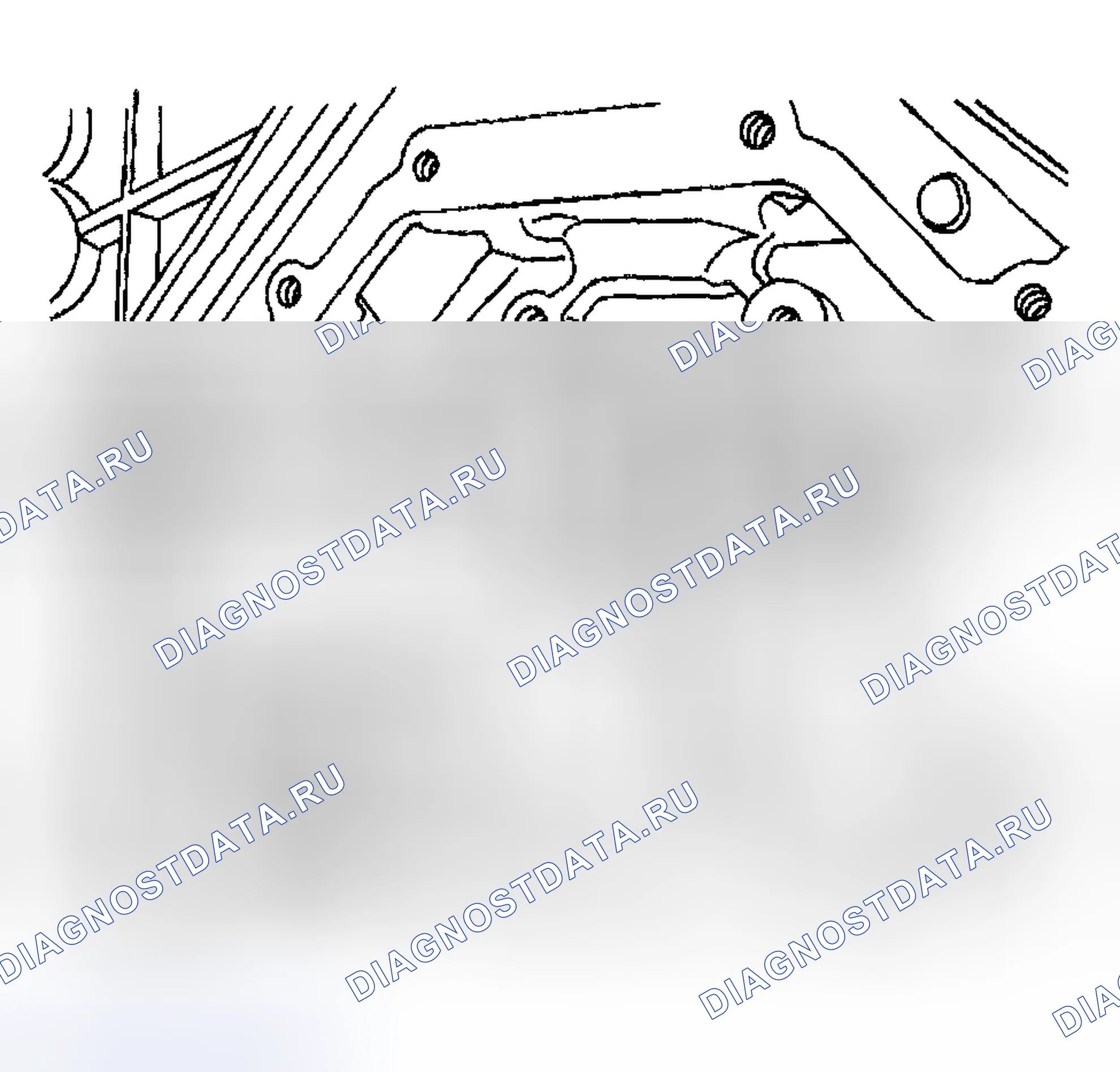 Рис. 1001: Снятие балансировочного вала. Hyundai Terracan I