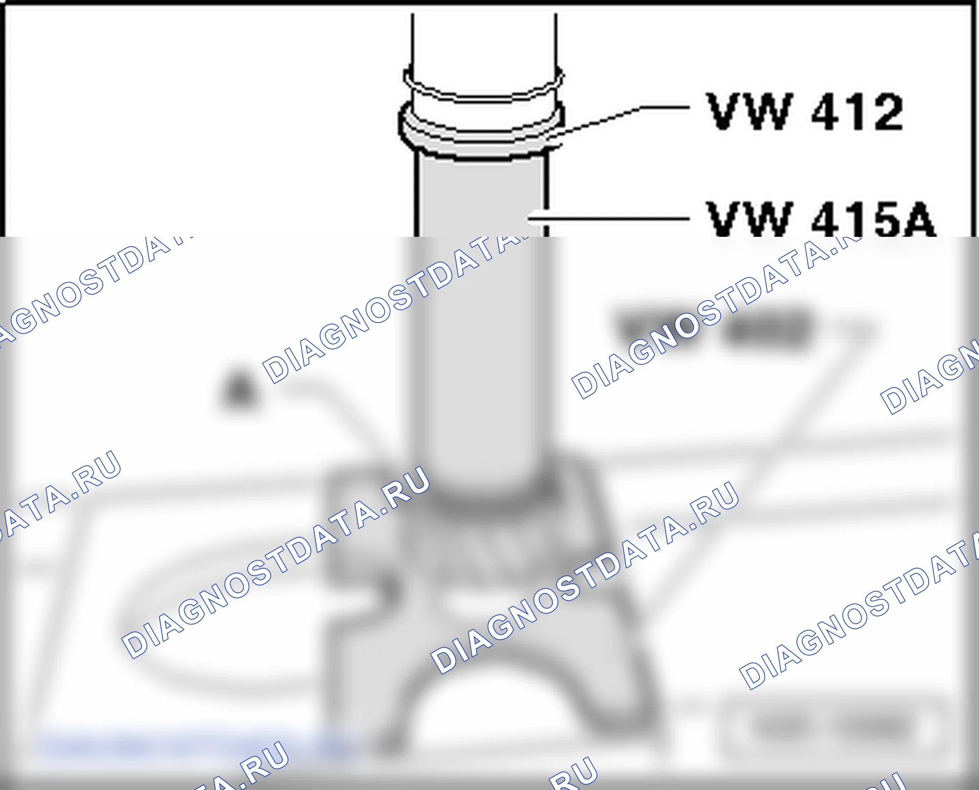 Проверка износа внутреннего кольца синхронизатора 1-й и 2-й передач. Volkswagen Transporter T5
