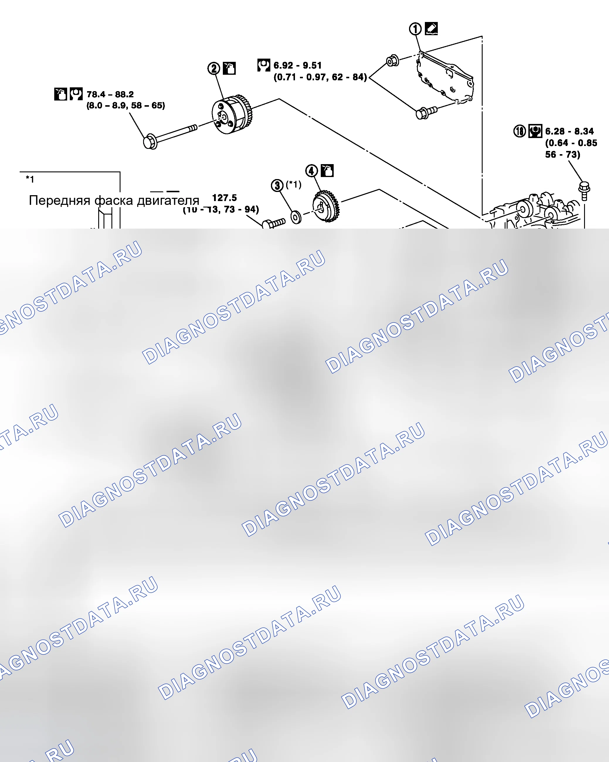 Рис. 141: Компоненты. Honda Stepwgn I