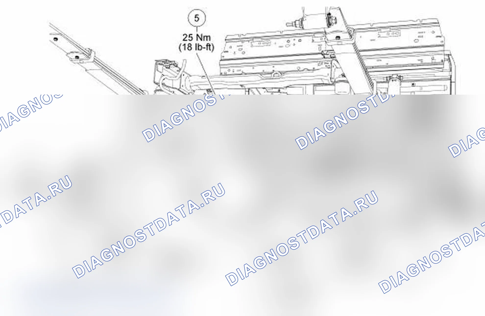 Рис. 40: Узел оси. Lincoln Mark LT