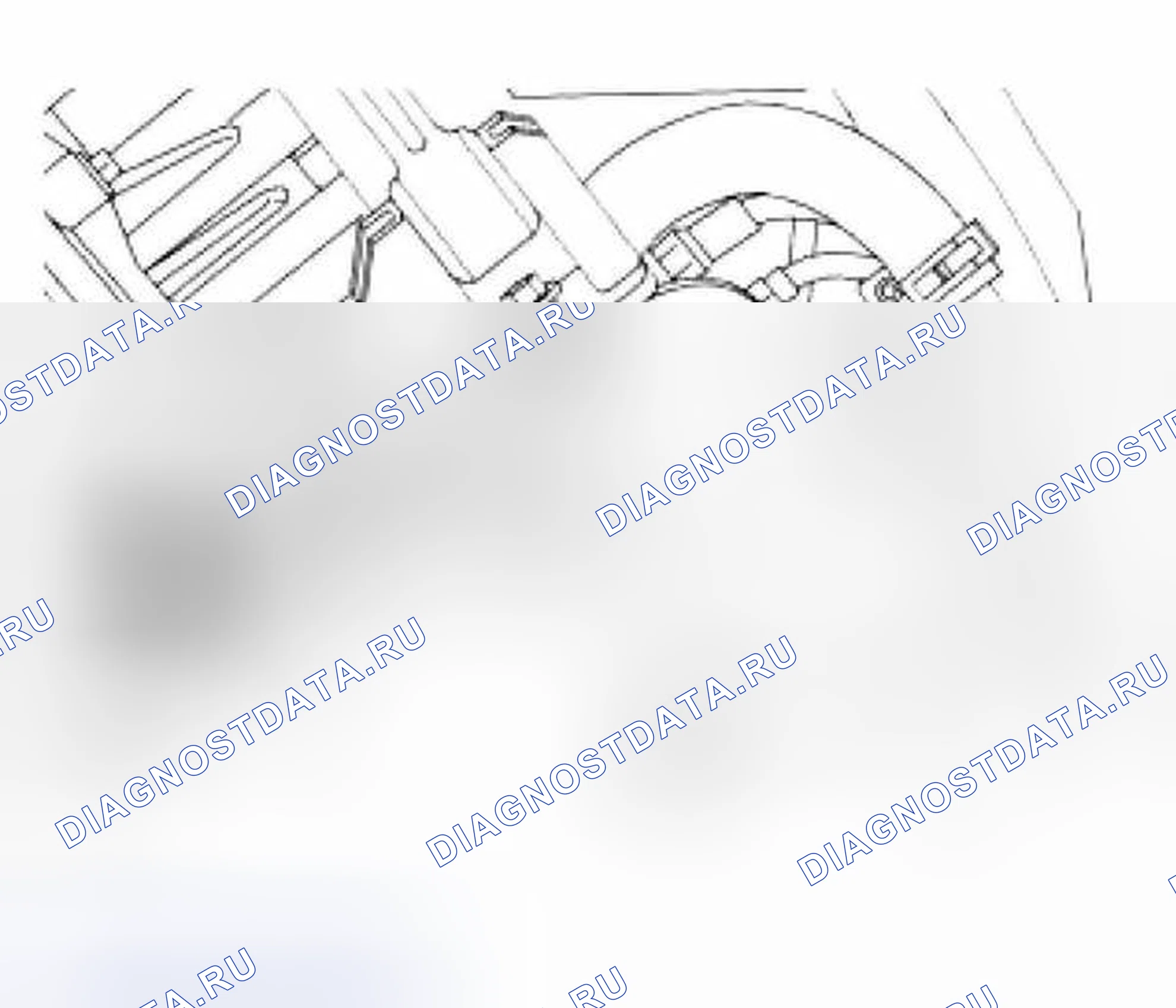 Рис. 12: СЛИВ. Land Rover Freelander L314