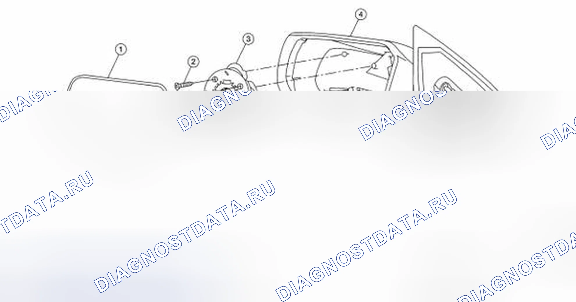 Рис. 28: Разнесенный вид. Nissan Altima L32