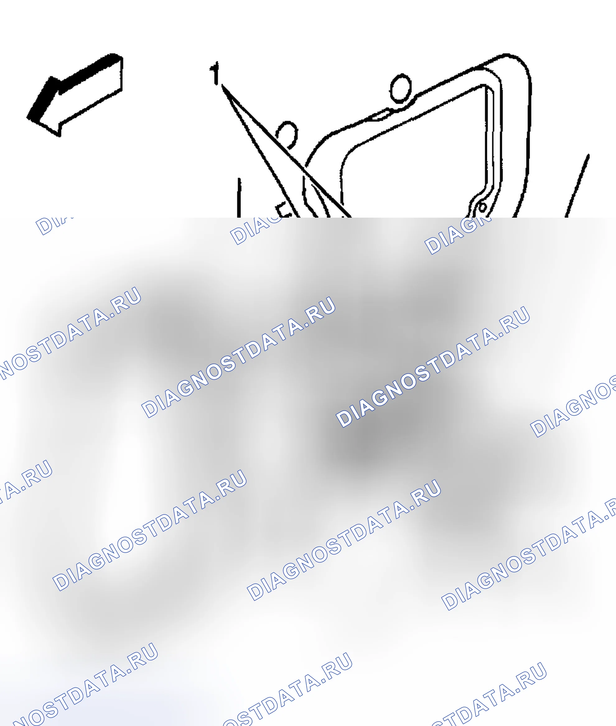 Рис. 116: Порядок демонтажа. Hyundai Terracan I