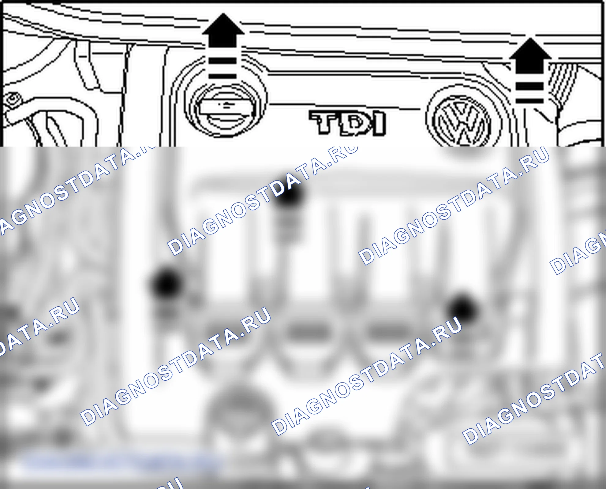 Генератор. Volkswagen Touran I