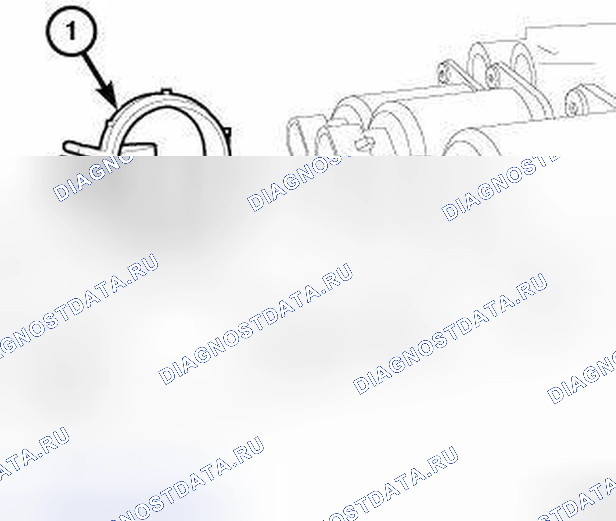 Рис. 224: ДЕМОНТАЖ. FIAT 500 II