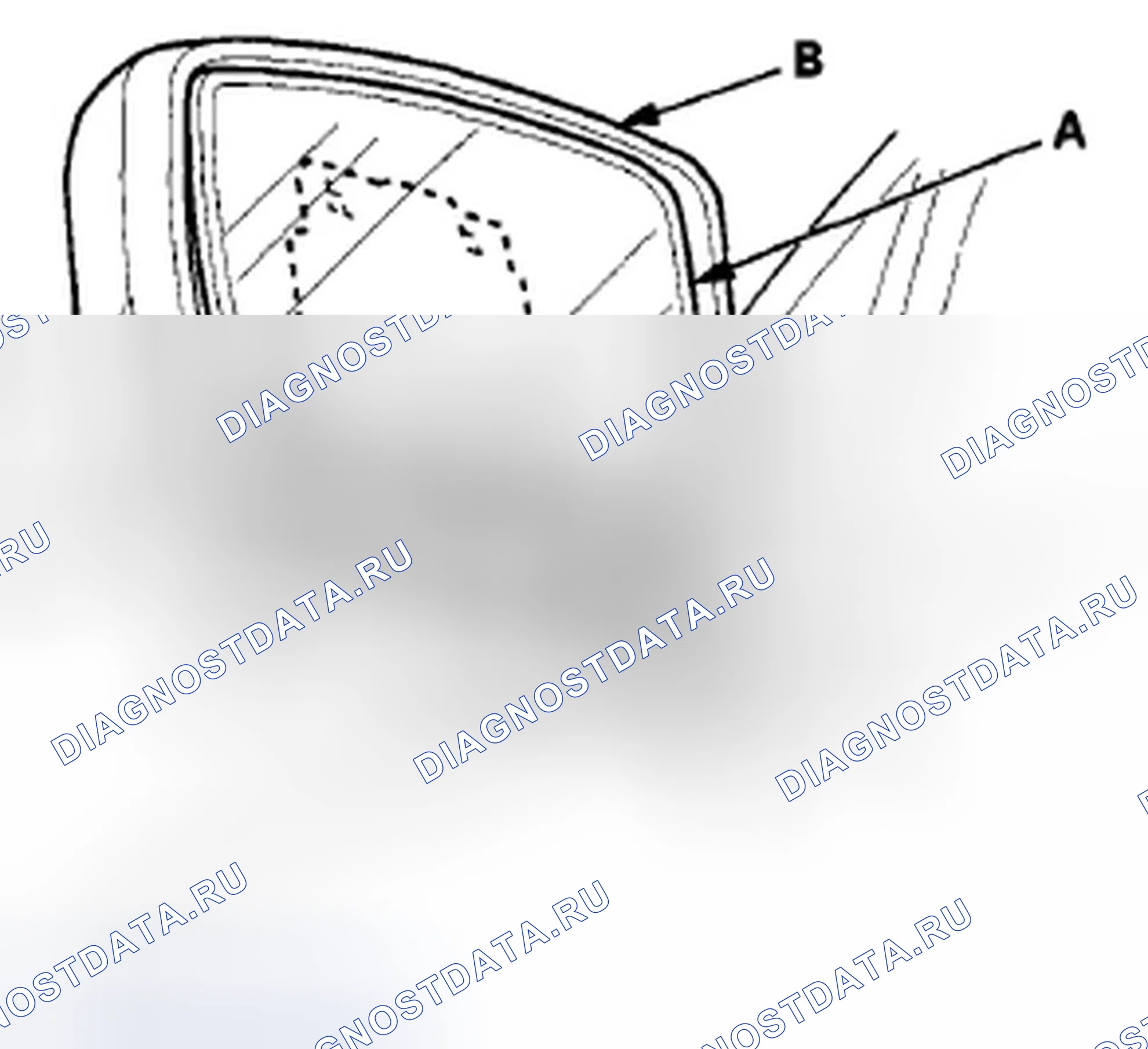 Рис. 5: Замена держателя зеркала. Honda Accord VIII