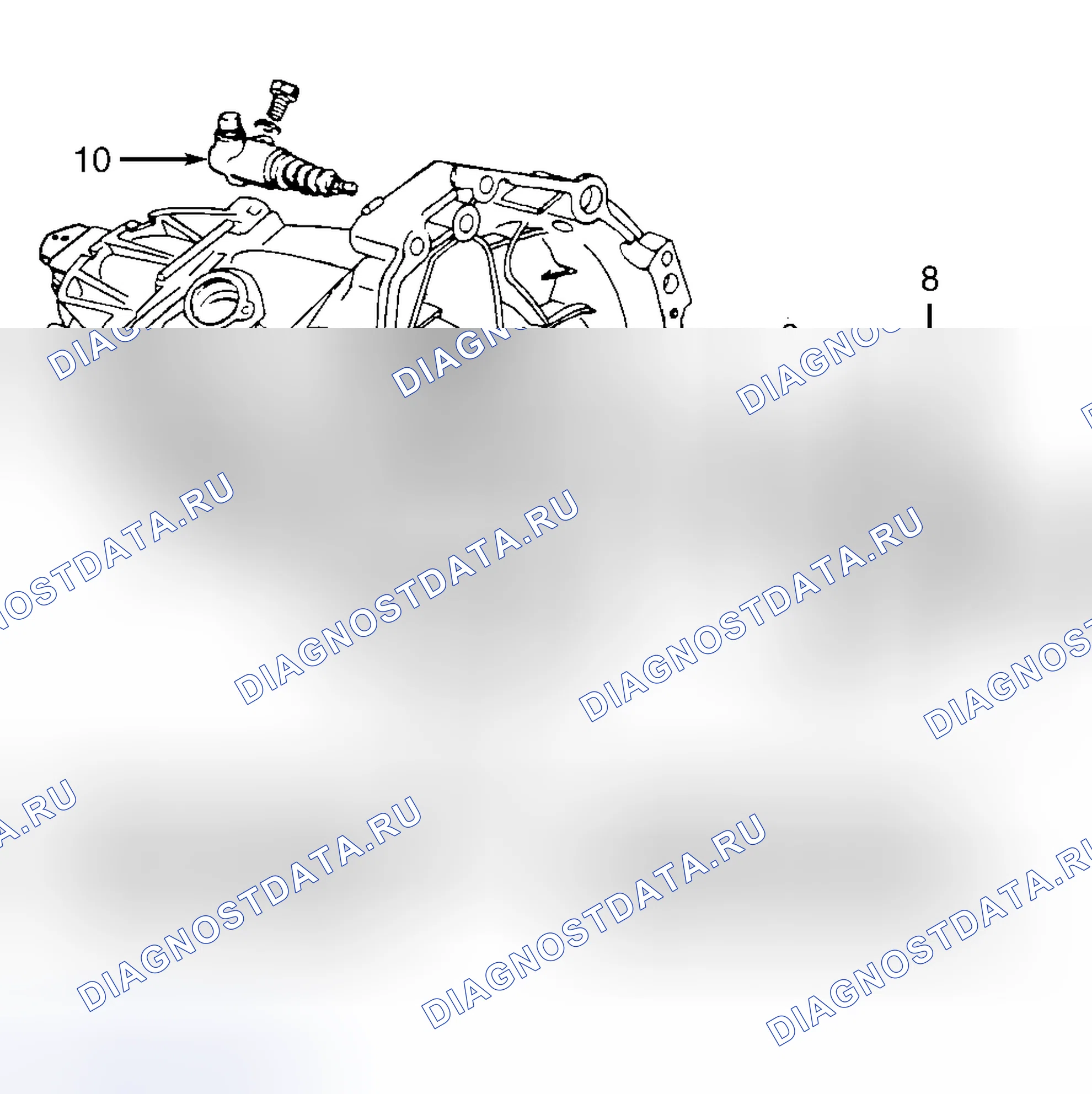 Рис. 2: Установка. Audi A6 C4
