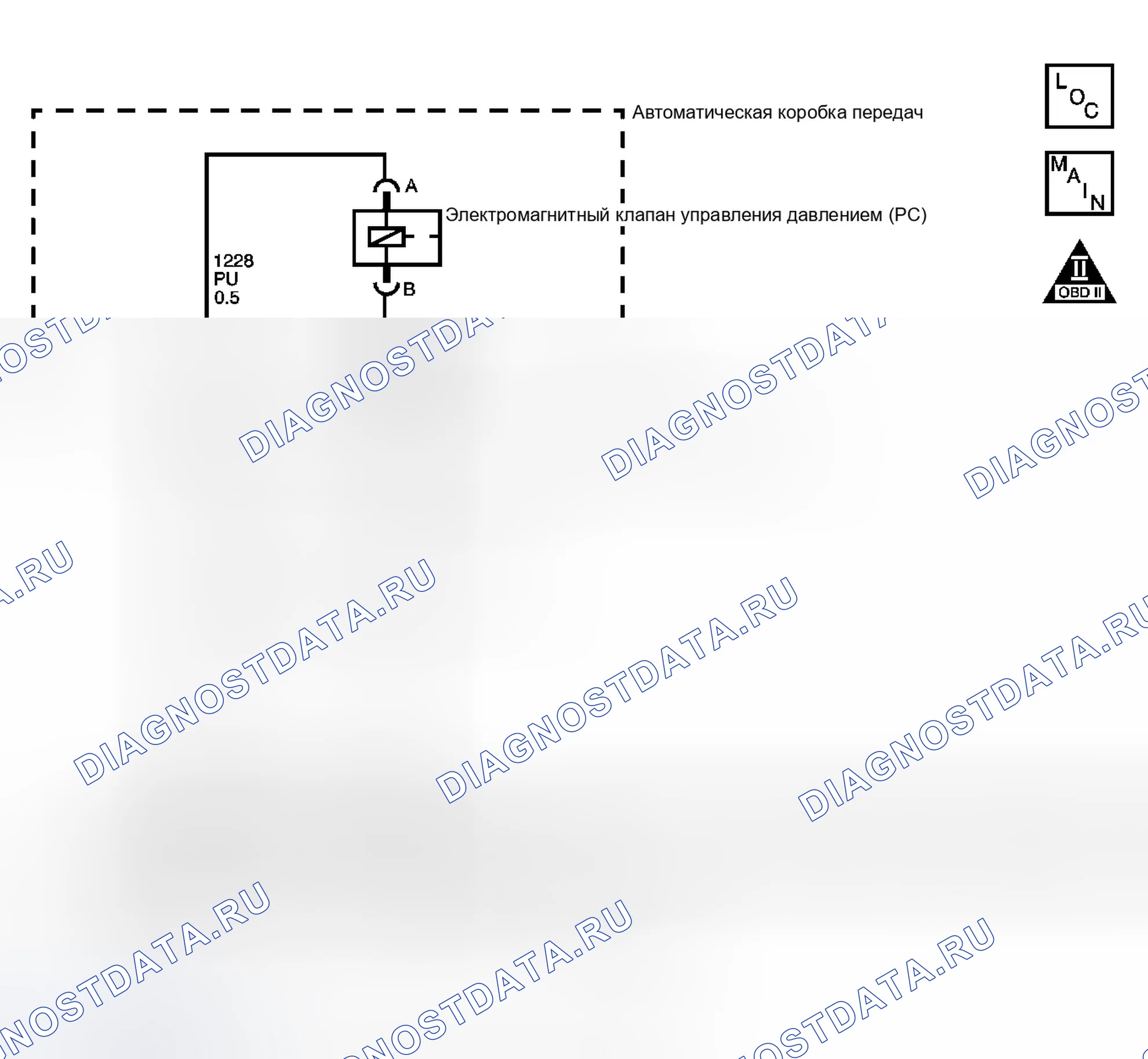 Рис. 160: P0748 расшифровка кода ошибки. GMC Savana G3500 