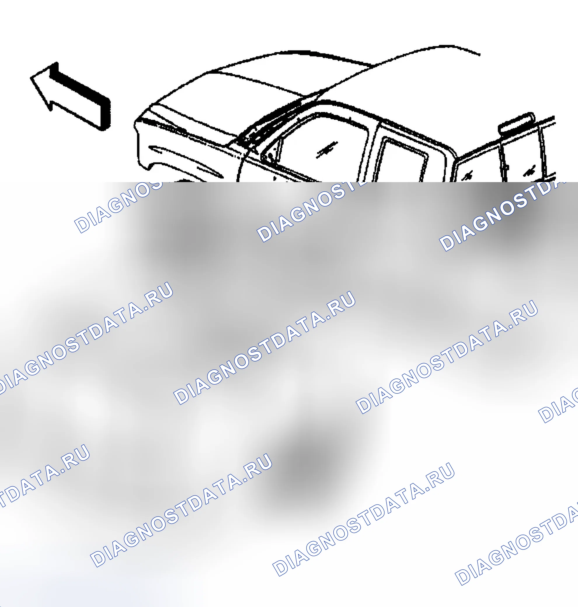 Рис. 15: Порядок демонтажа. Chevrolet Silverado 2500 