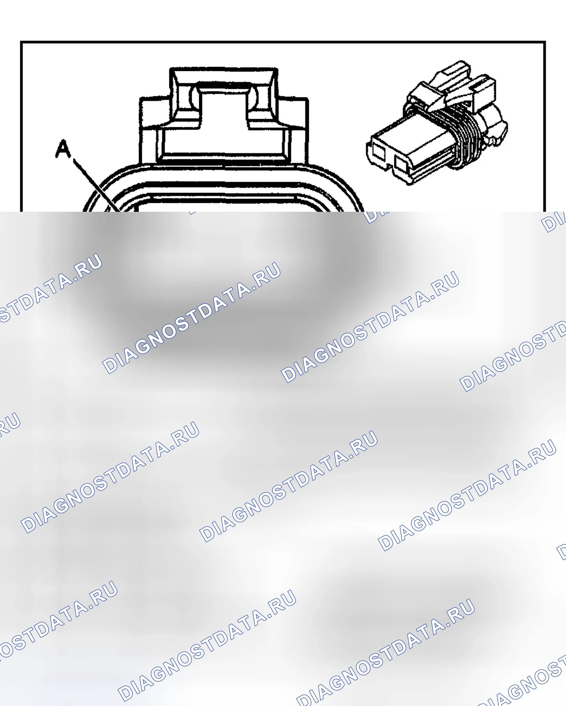 Рис. 151: Двигатель окна - Rr. Chevrolet TrailBlazer I