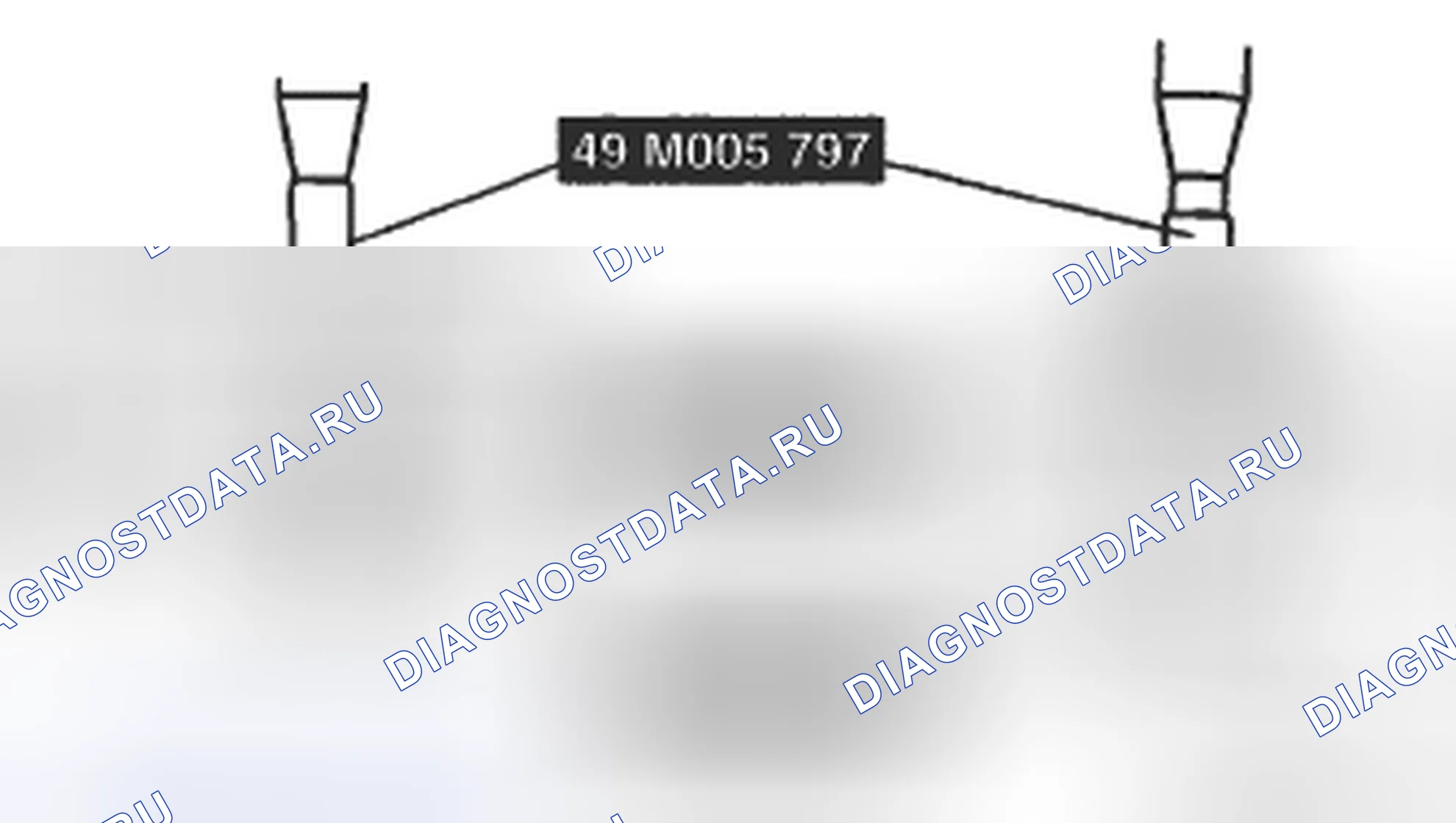 Рис. 45: Узел наружного кольца подшипника Примечание. Mazda CX-7 I