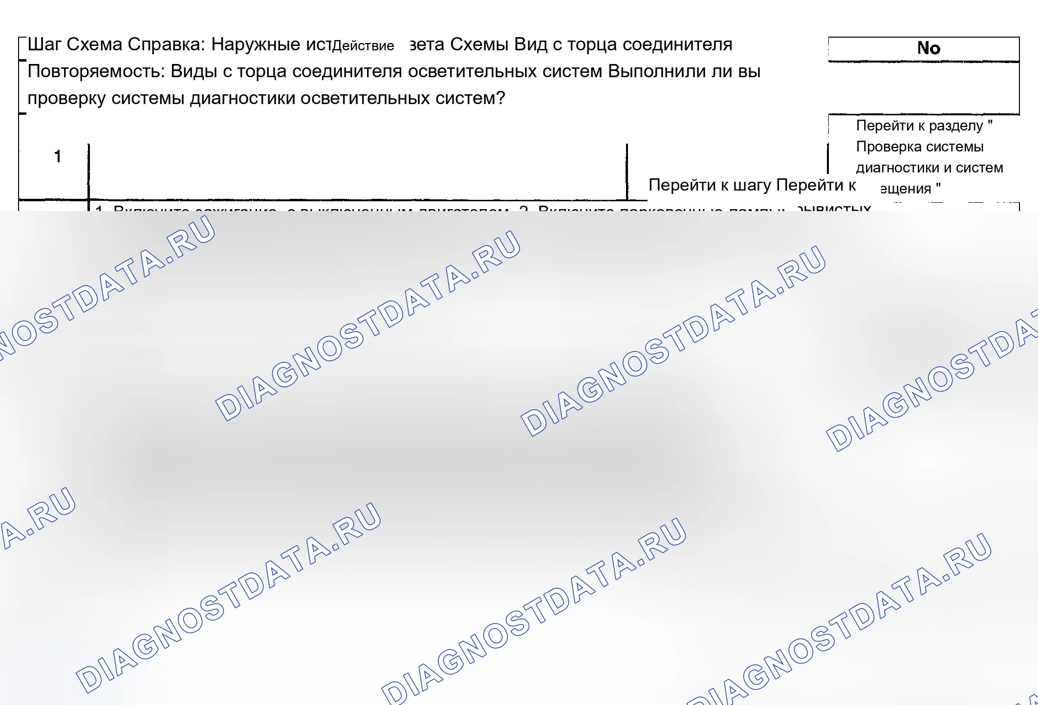 Рис. 127: Лампы подсветки поворотов не работают. Chevrolet TrailBlazer I