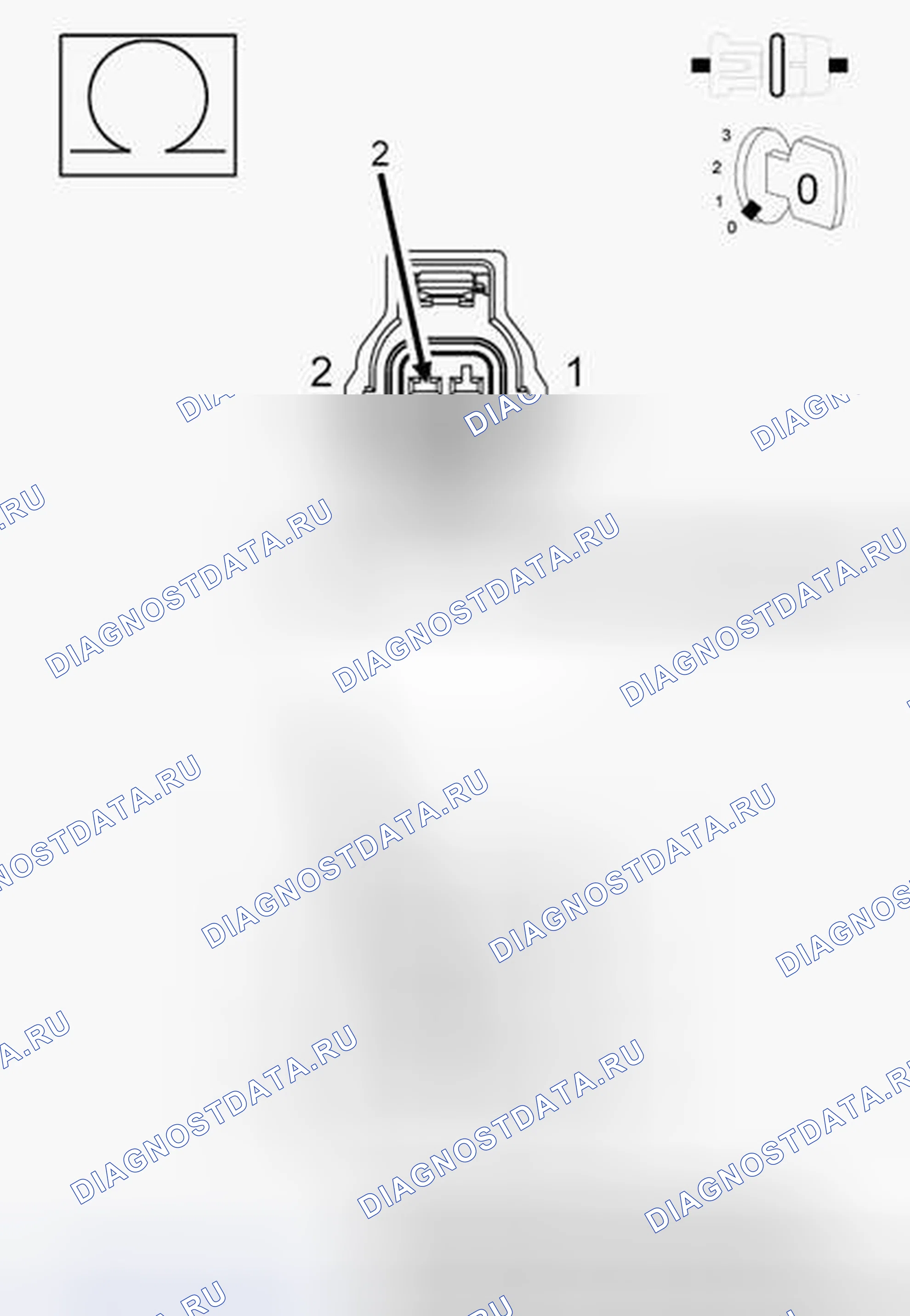 Рис. 900: Диагностический тест. RAM Pickup 1500 