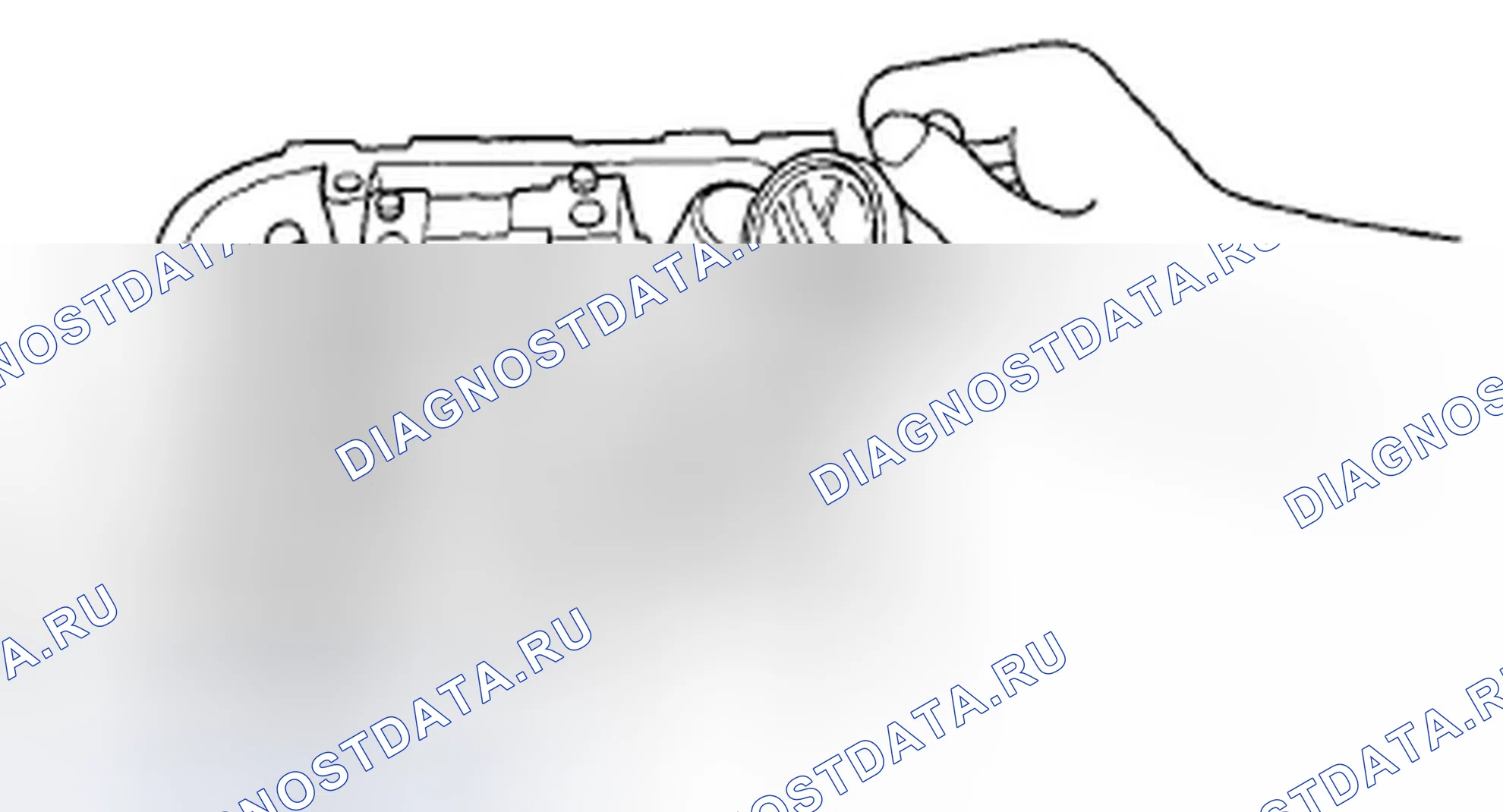 Рис. 136: Проверка зазора между штоком клапана и направляющей. Acura TSX II