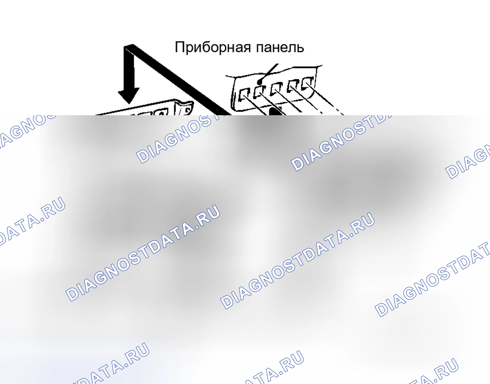 Рис. 258: < < F > > УДАЛЕНИЕ БОКОВОЙ ПЛАСТИНЫ ПОДУШКИ БЕЗОПАСНОСТИ. Honda Grace I
