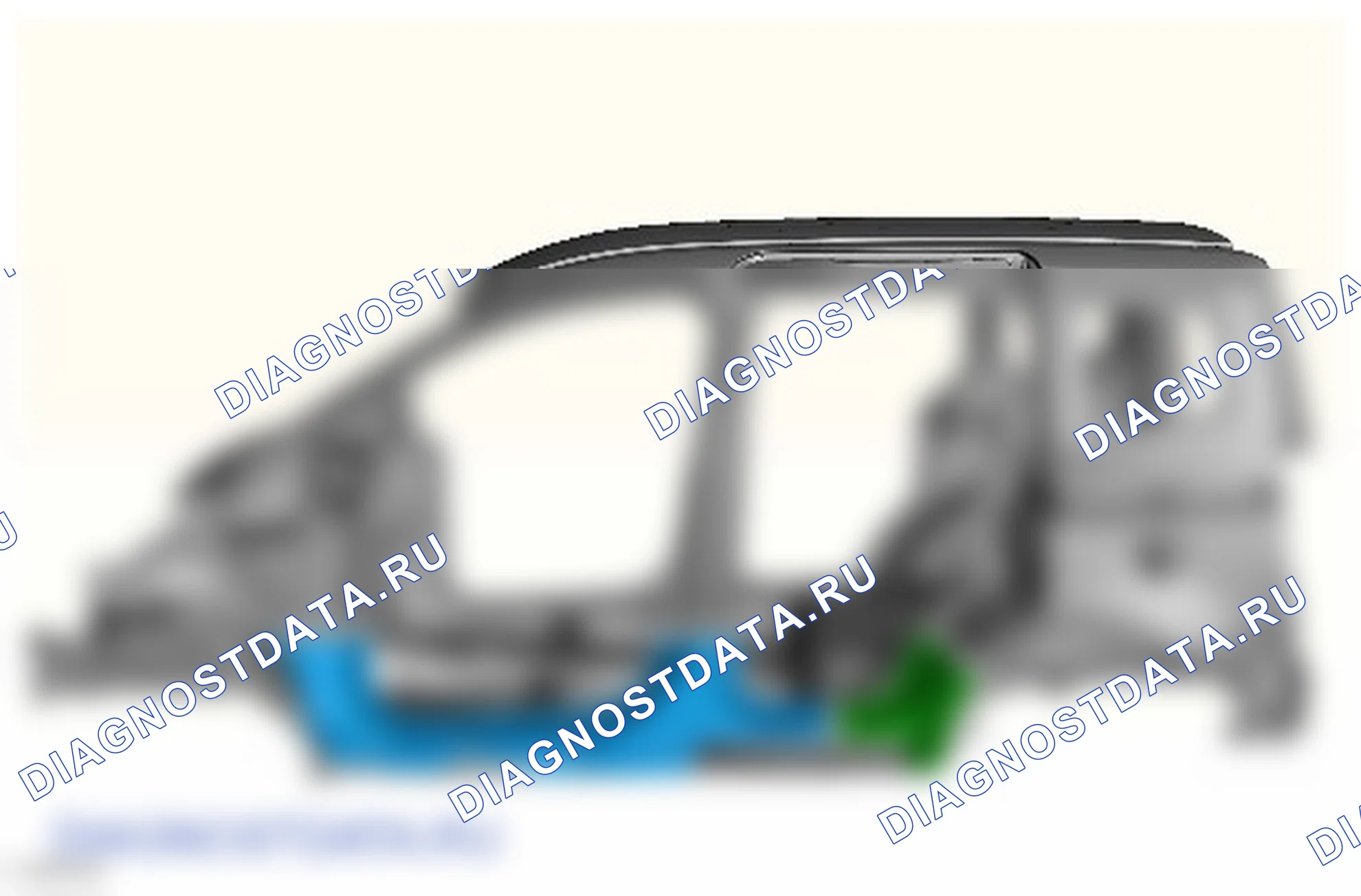 Как снять и установить панель нижней обвязки. Ford Tourneo Courier I