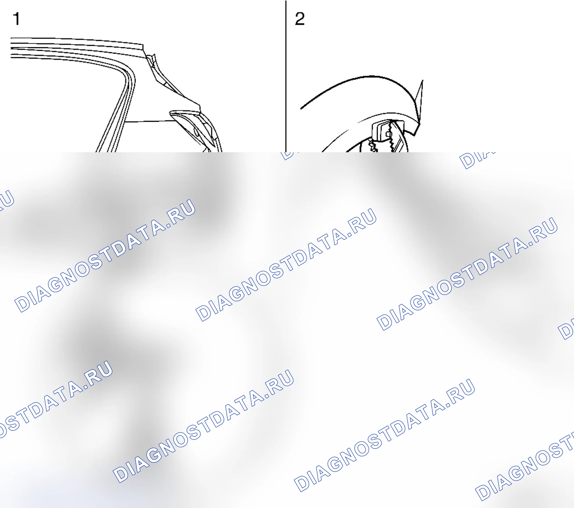 Заменить обшивку входного проема сзади (модель L 68). Opel Corsa D