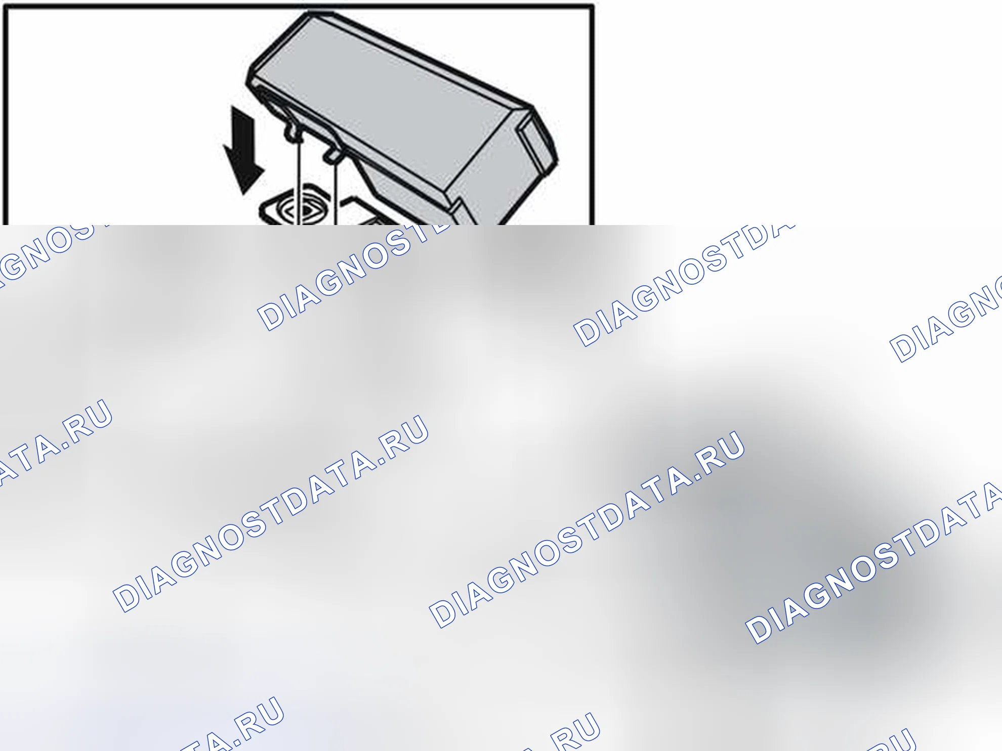 Рис. 388: УСТАНОВКА ПРИЕМНИКА GPS / TMC. Volvo XC90 I рестайлинг