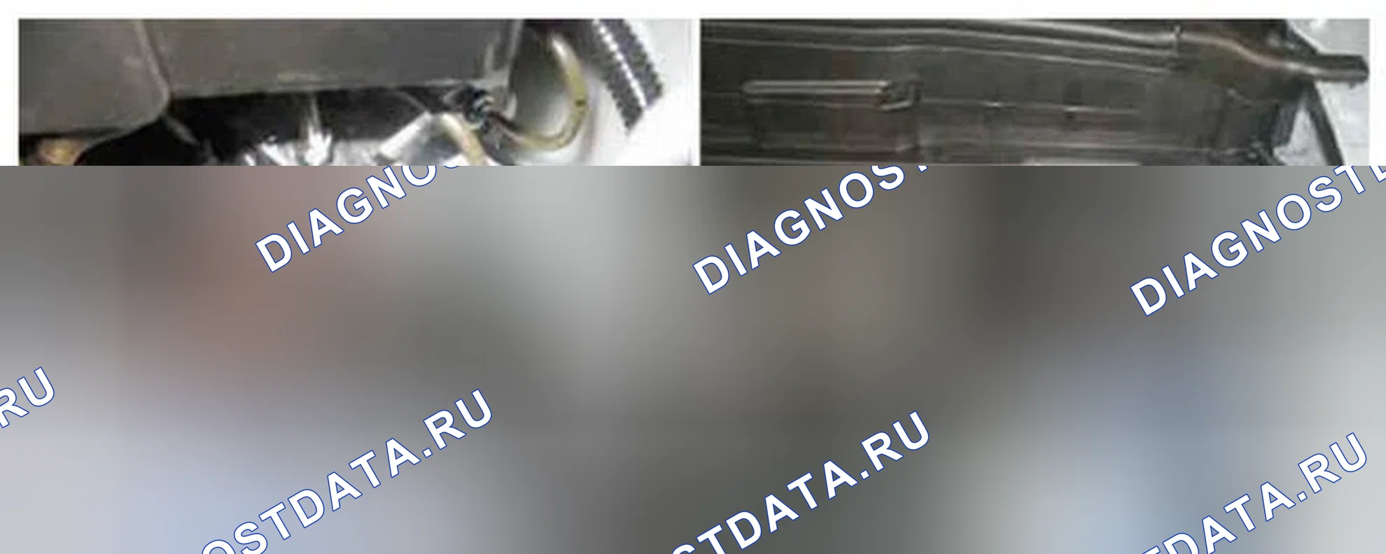 Рис. 218: Расположение компонентов. Hyundai Equus II