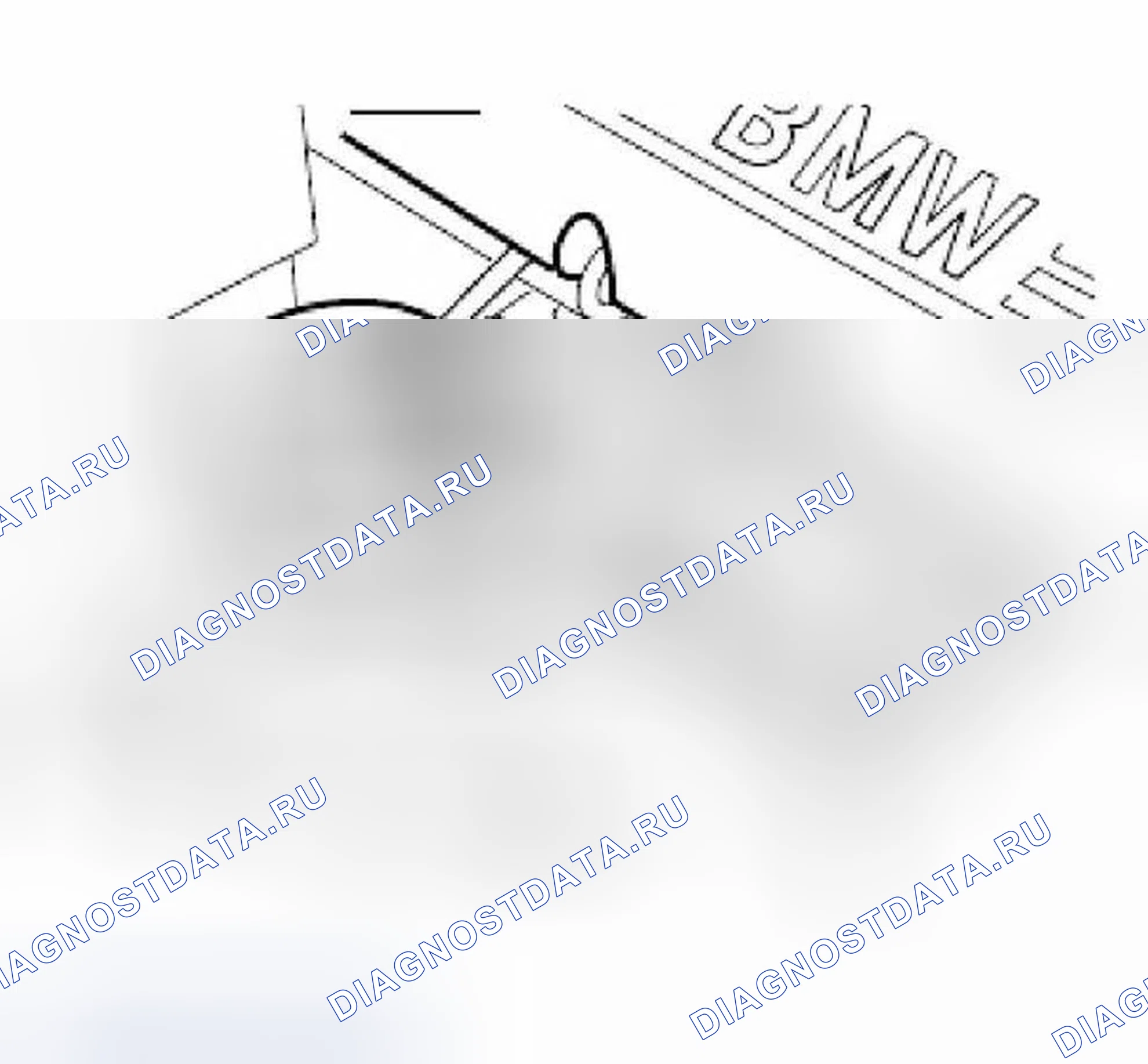 Рис. 154: 13 00 002 Функция проверки цифровой электроники двигателя (DME). BMW X5 E53