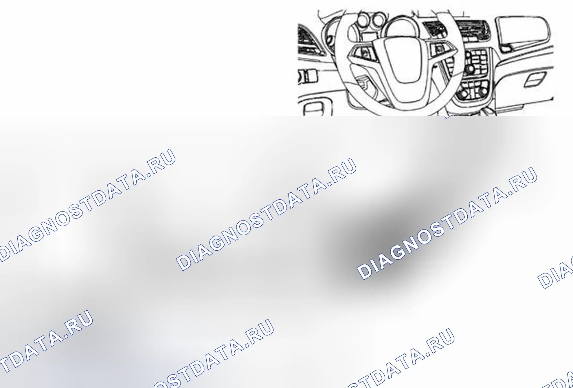 Рис. 14: Замена переключателя аксессуаров (Encore). Buick Encore I