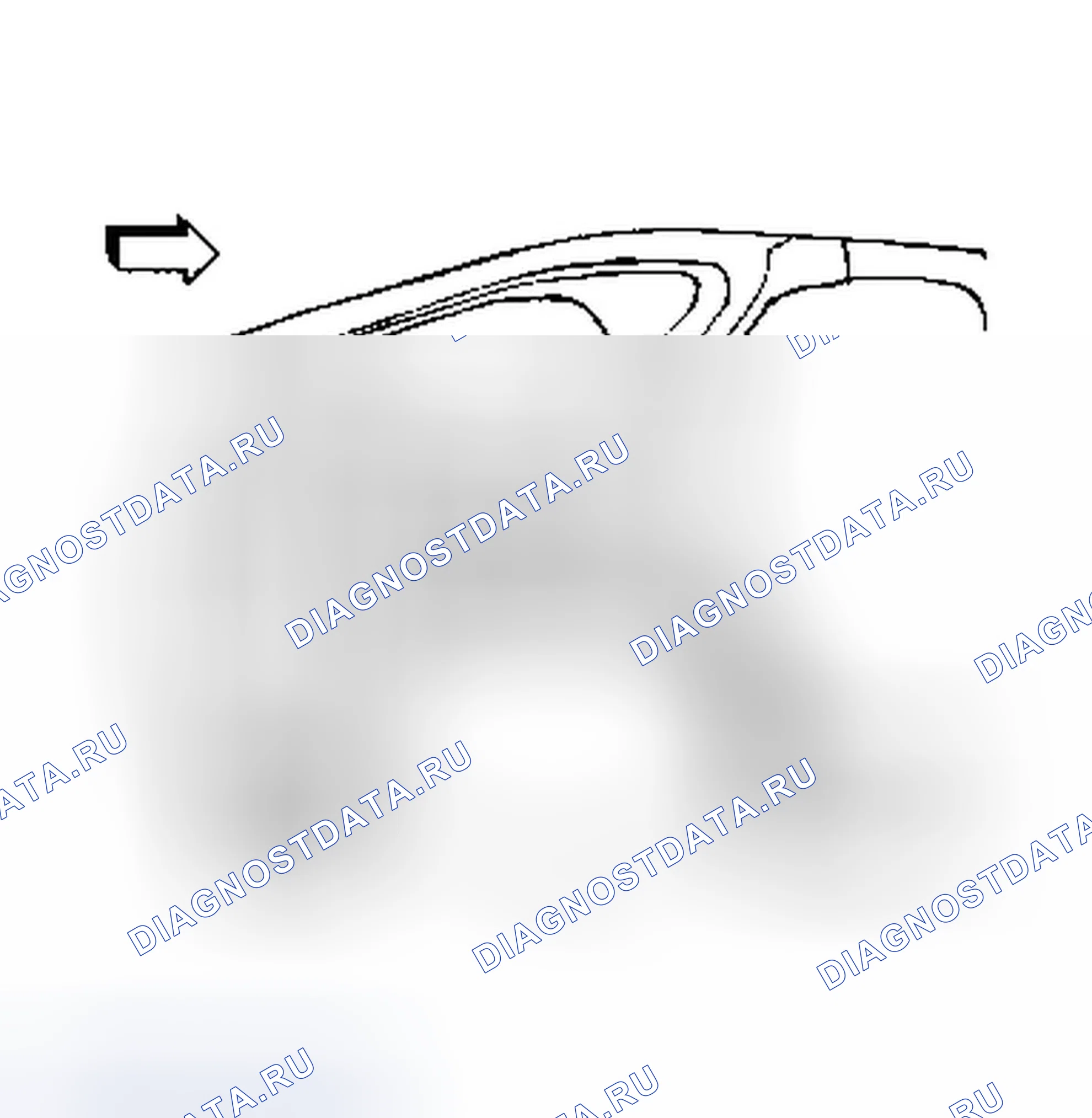 Рис. 155: Порядок демонтажа. Buick Rendezvous I
