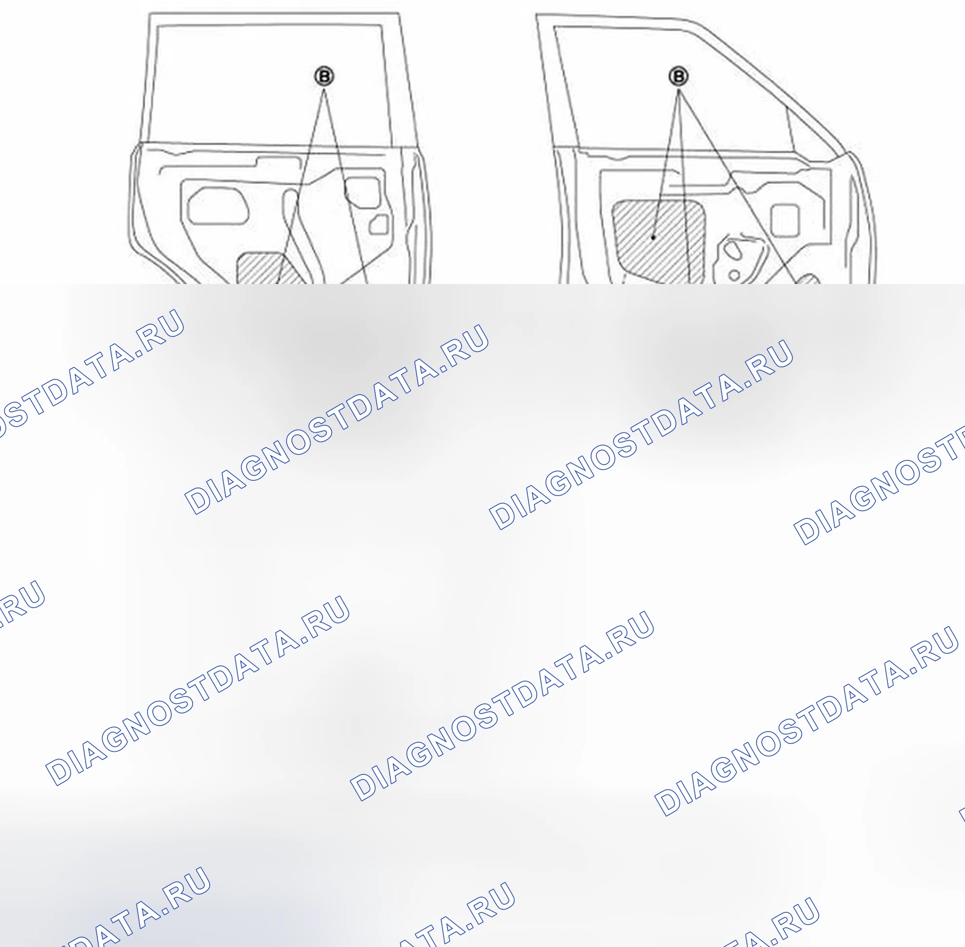 Рис. 24: ДВЕРЬ. Infiniti QX56 II