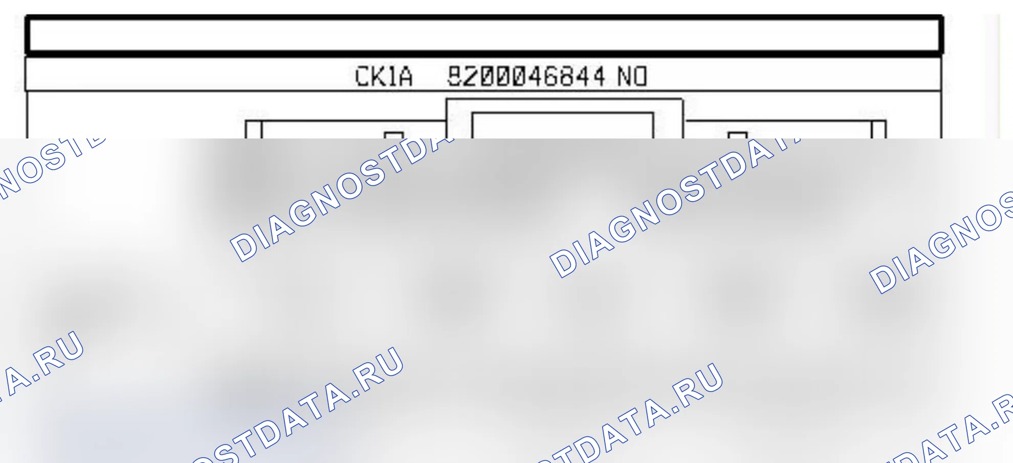Распиновка разъёма 502 — ЭБУ рул. упр. с адаптивным усил.. Renault Clio II