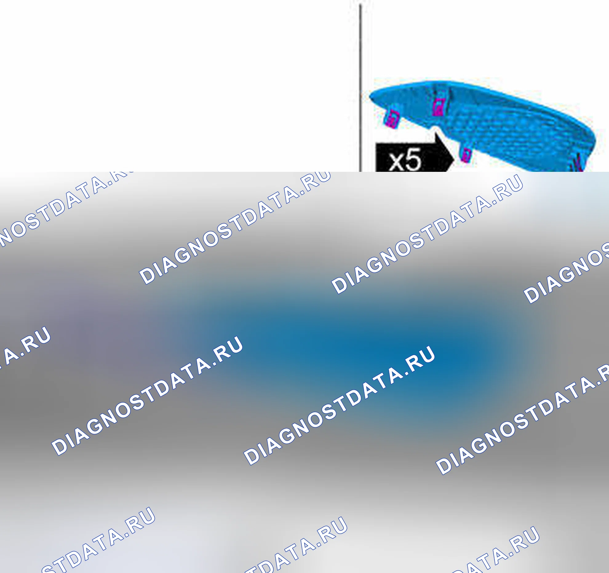 Рис. 166: ДЕМОНТАЖ И МОНТАЖ. Volvo V50 I рестайлинг