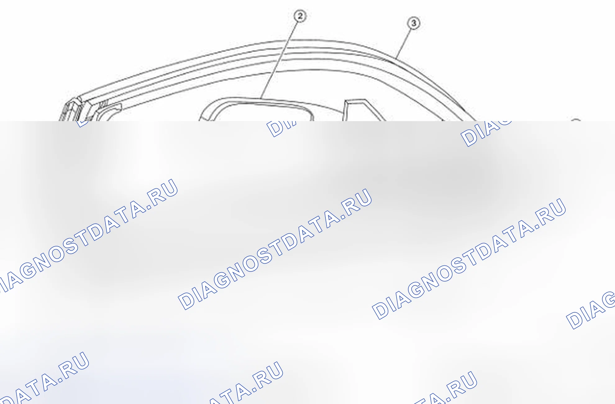 Рис. 26: Разнесенный вид. Nissan Altima L32