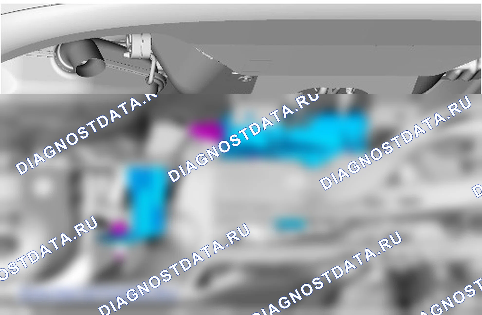 Как снять и установить задний входной и выходной контур дополнительного испарителя. Ford S-MAX I рестайлинг