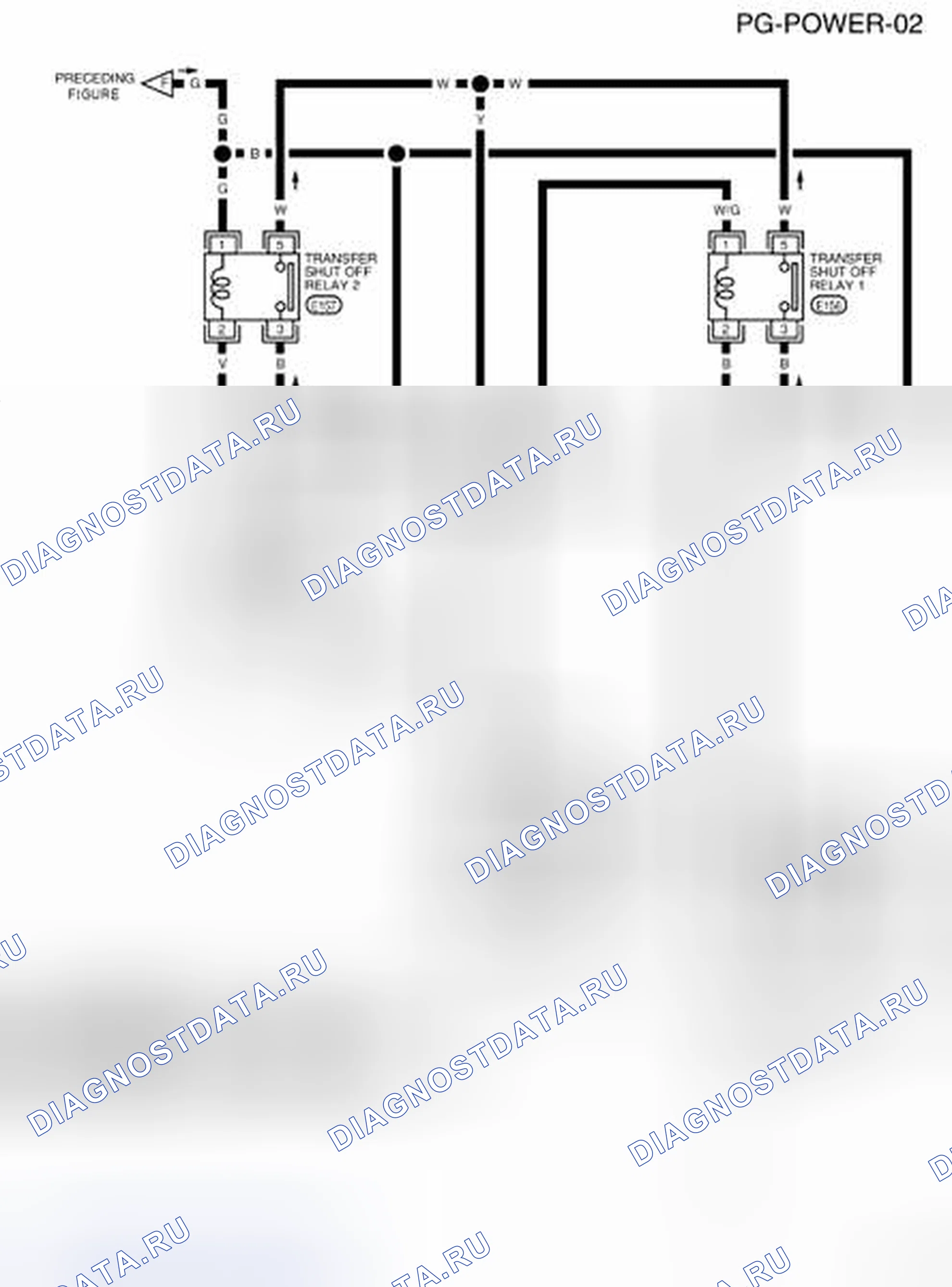 Рис. 21: электросхема - Pg-Питание-02. Nissan Frontier D40