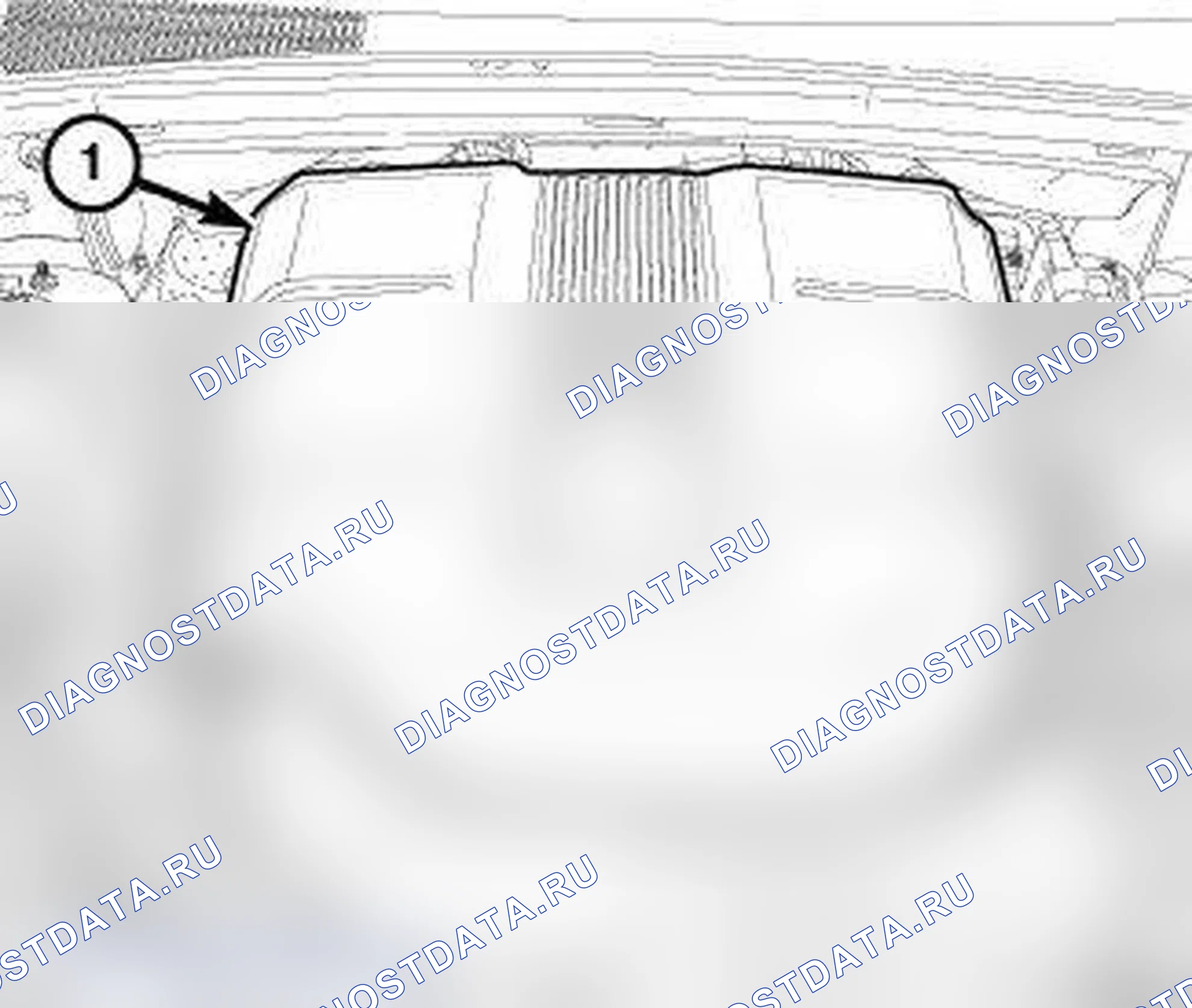 Рис. 1: ДЕМОНТАЖ. Dodge Durango III
