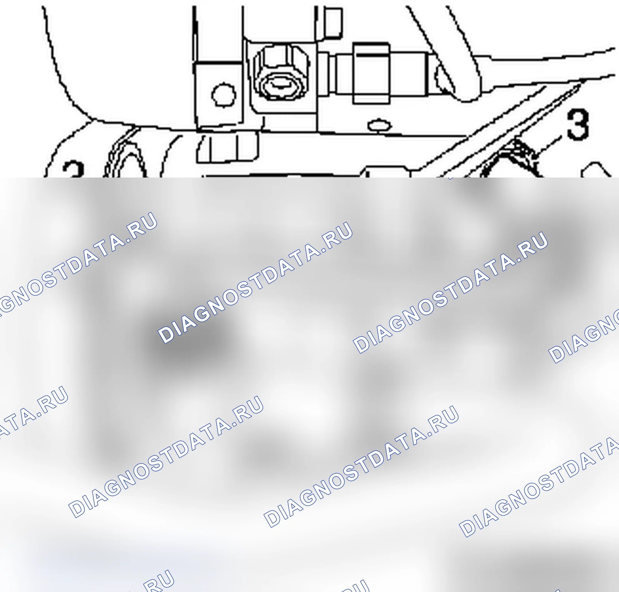 Напорный шланг, сервоусилитель рулевого управления, замена (F9Q 772). Opel Movano A