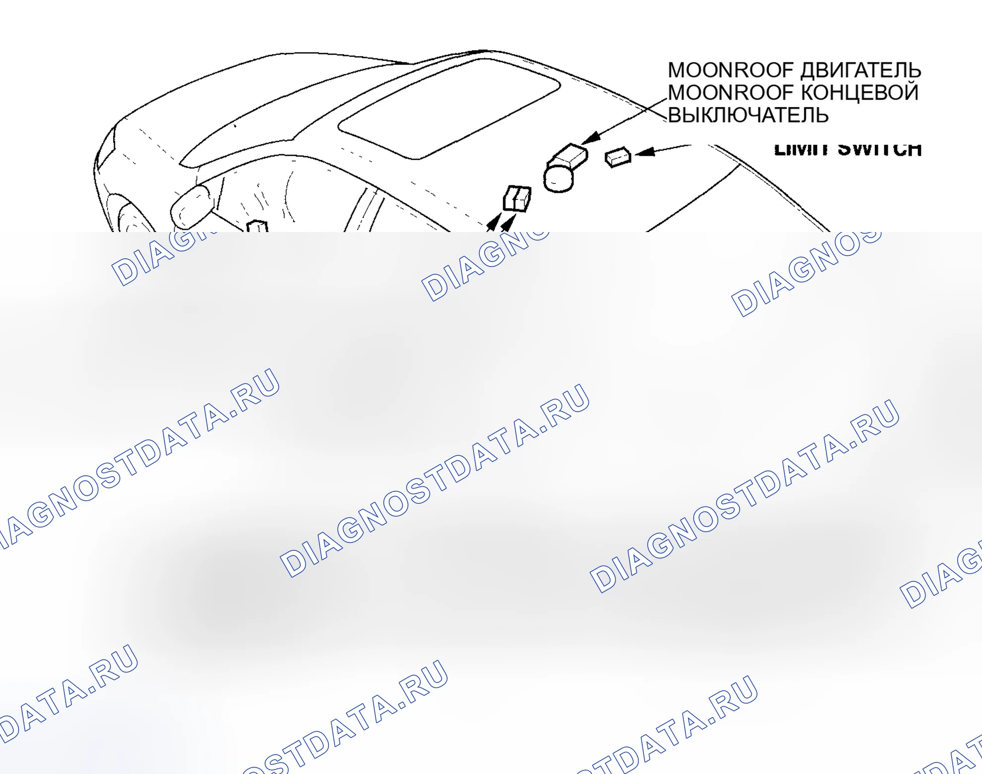 Рис. 52: Указатель расположения компонентов. Honda Accord VII