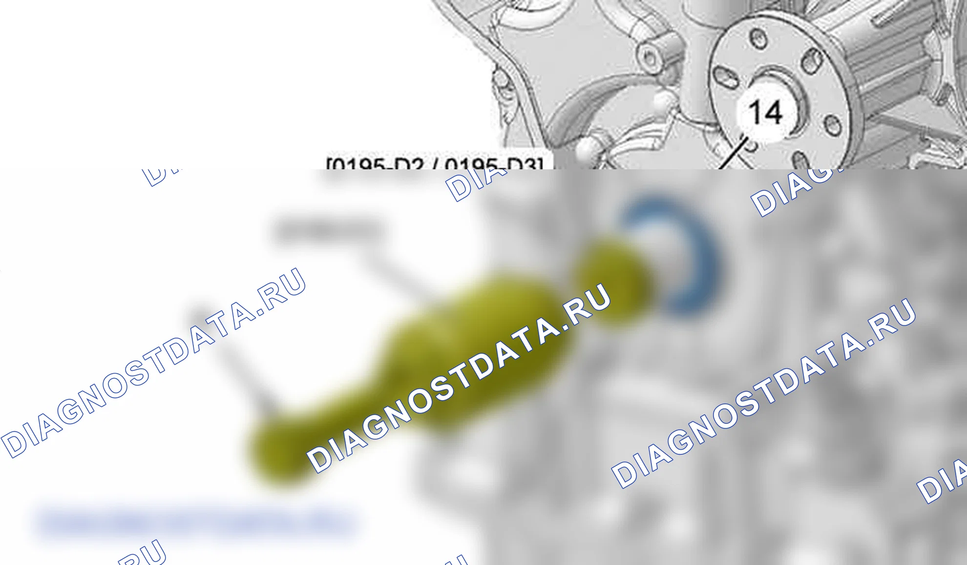 Снятие - Установка: сальники двигателя — b1bg2srd. Citroen C6 I