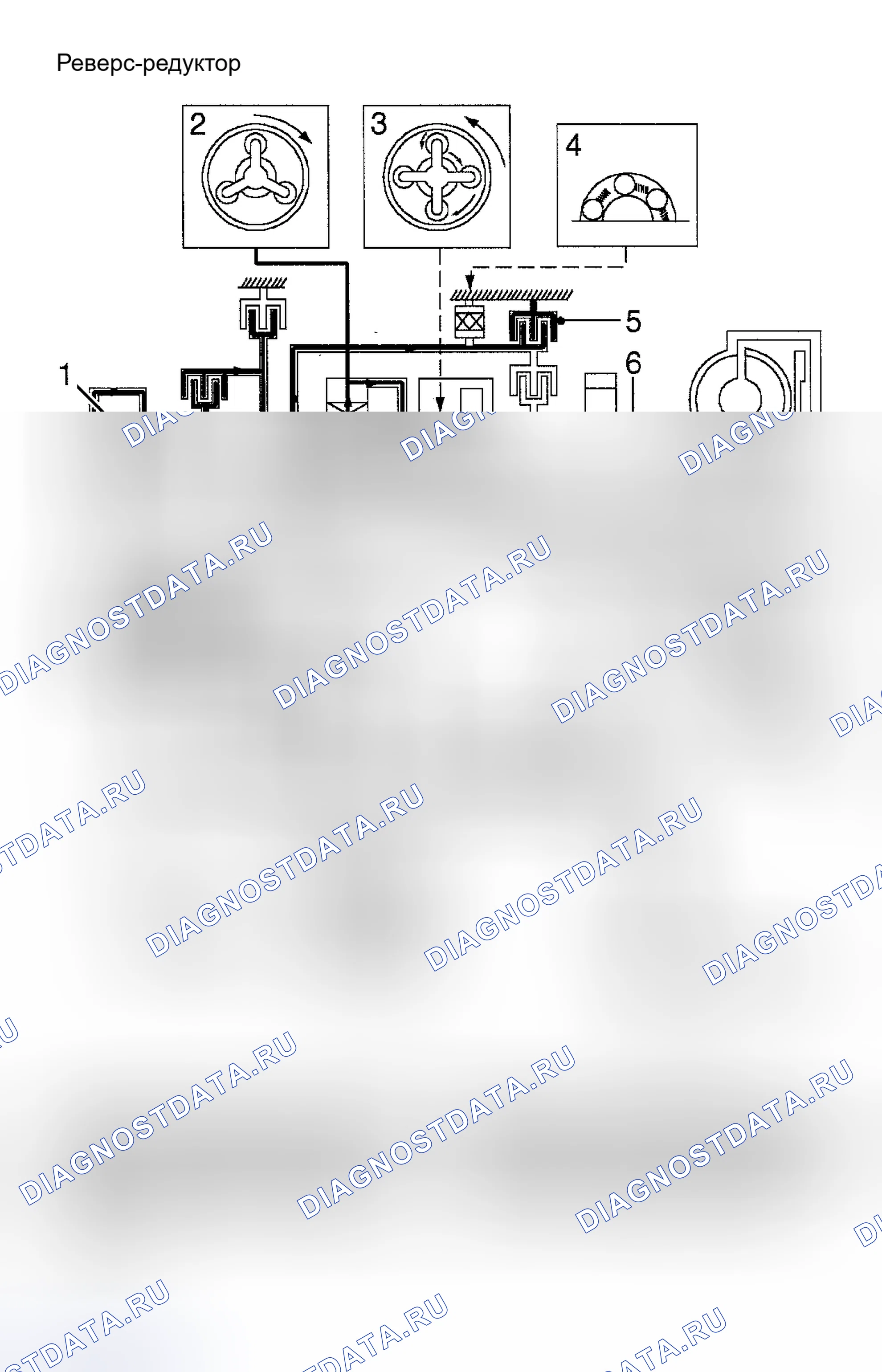 Рис. 108: Реверс-редуктор. Land Rover Freelander L314