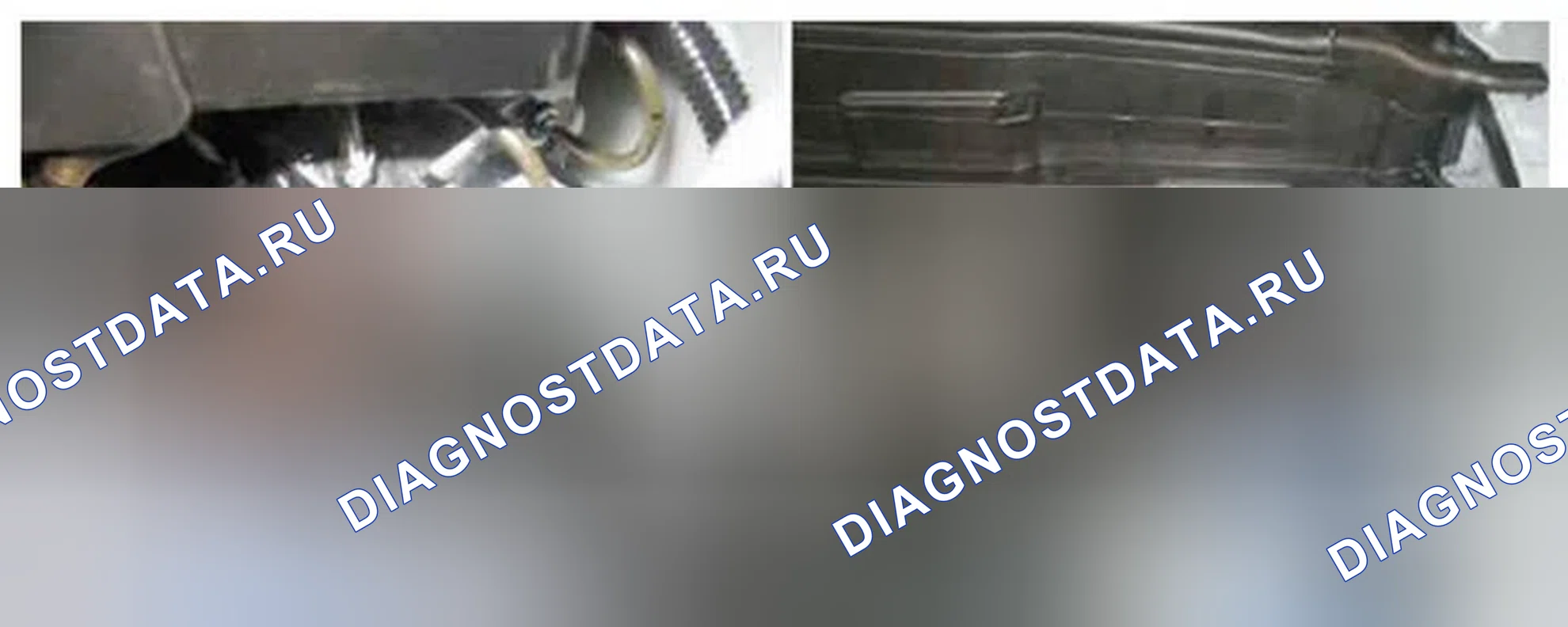 Рис. 219: Расположение компонентов. Hyundai Equus II