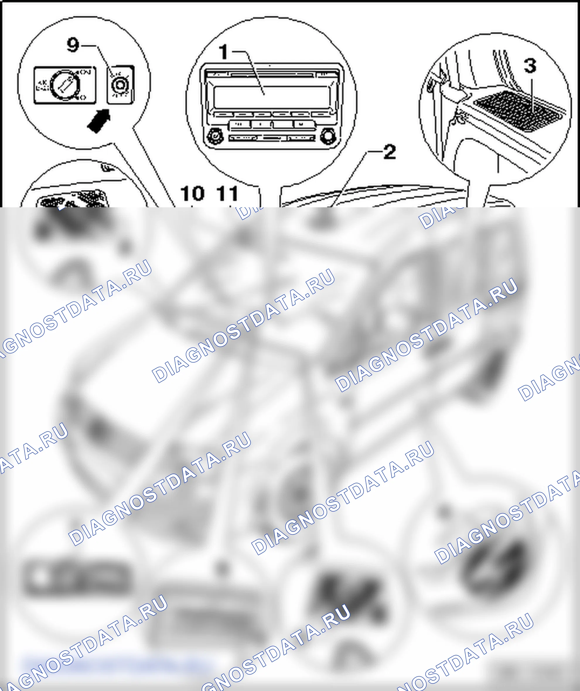 Магнитола «„RCD 310“». Volkswagen Caddy Iii