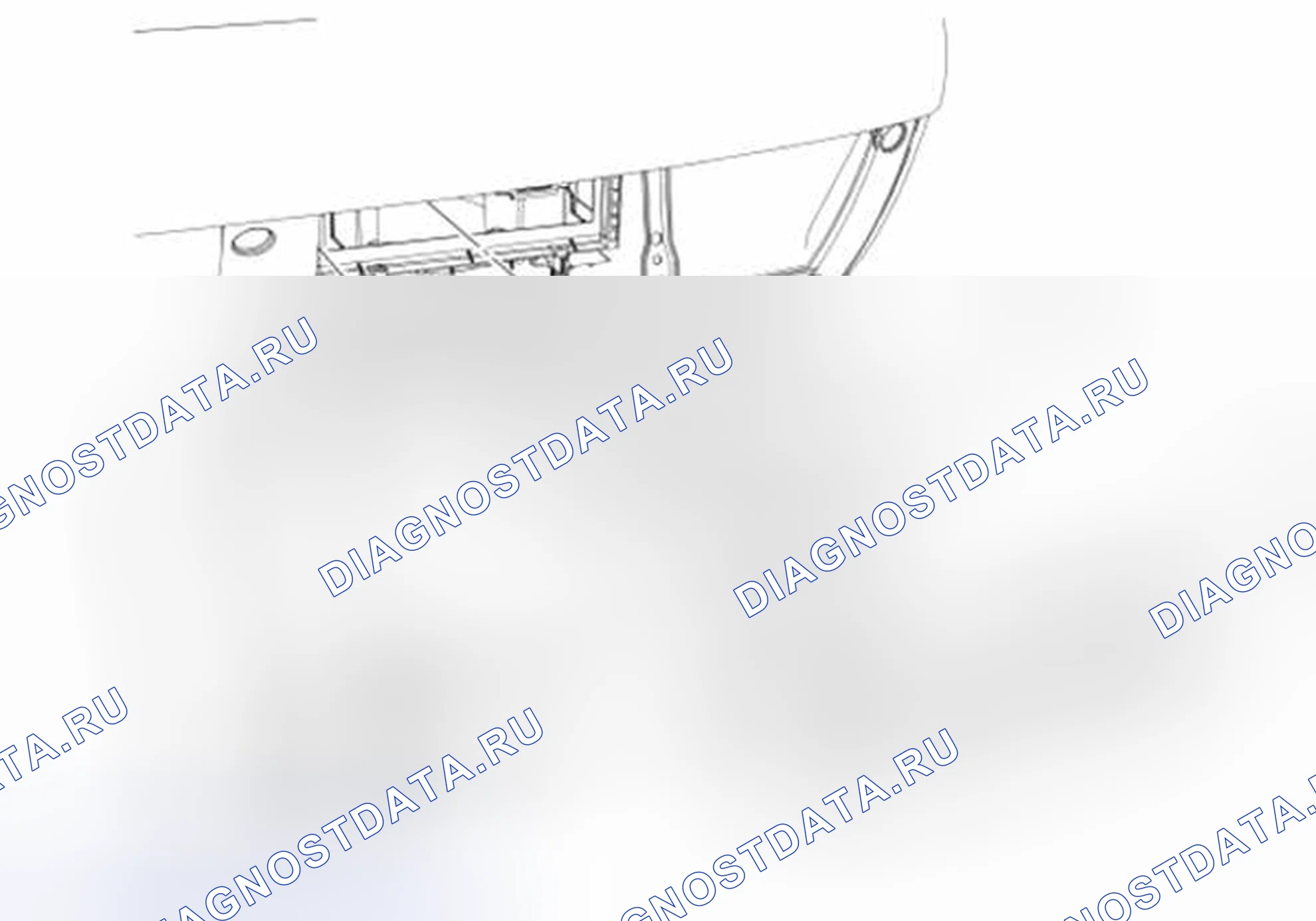 Рис. 275: Воздушный фильтр кабины. Hyundai Kona I
