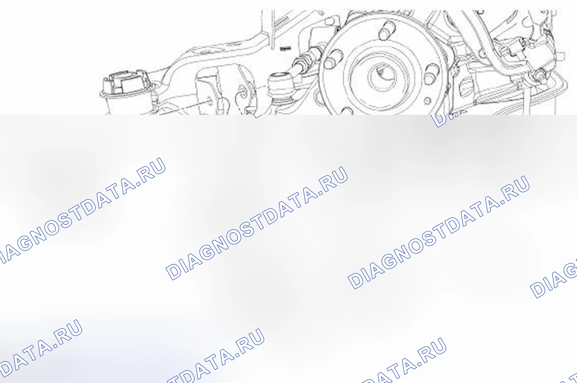 Рис. 11: Продольный рычаг. Hyundai Kona I рестайлинг