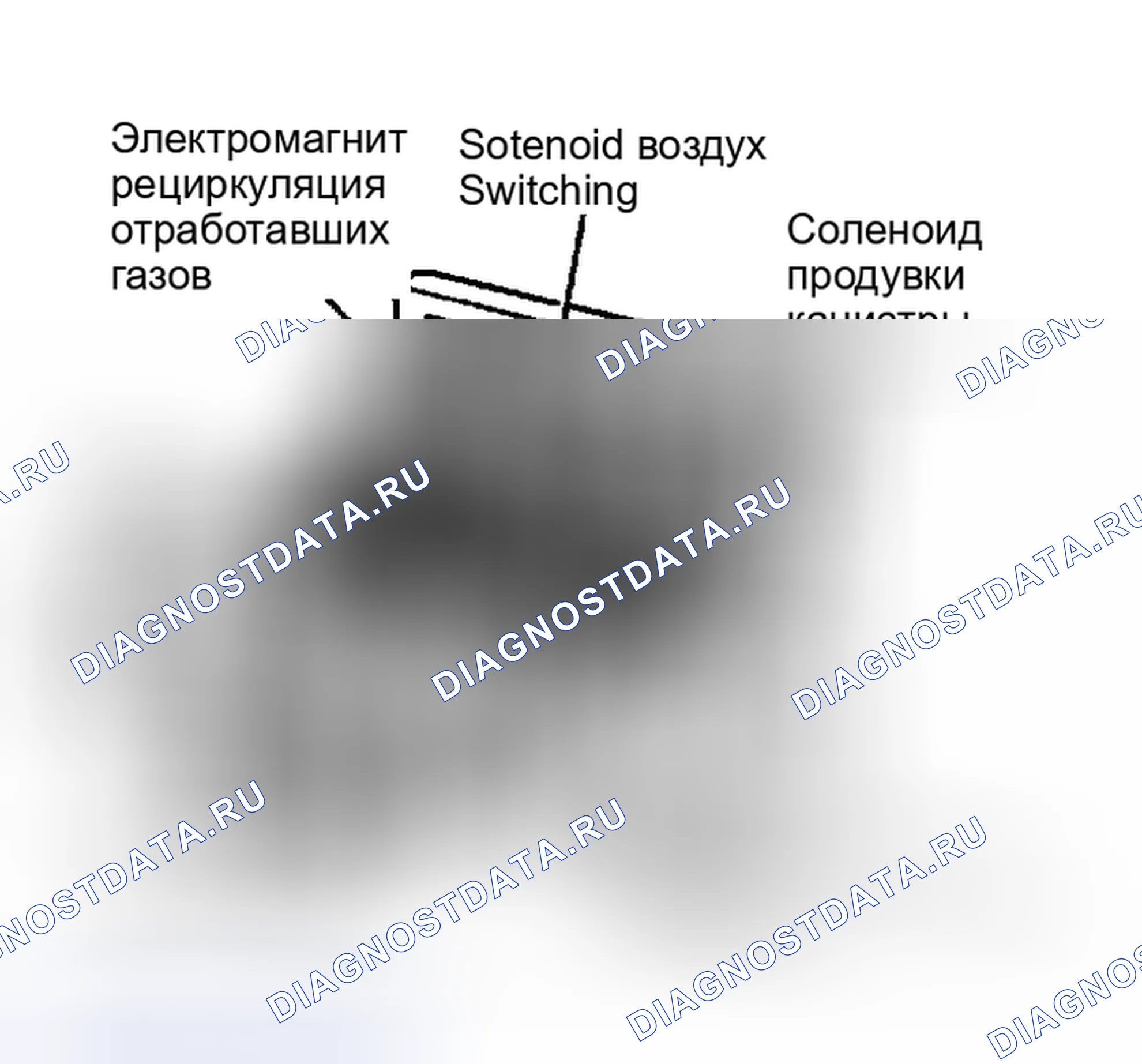 Рис. 236: DR22 (2 из 3) - Расположение соленоидов. Dodge Dakota Shelby 