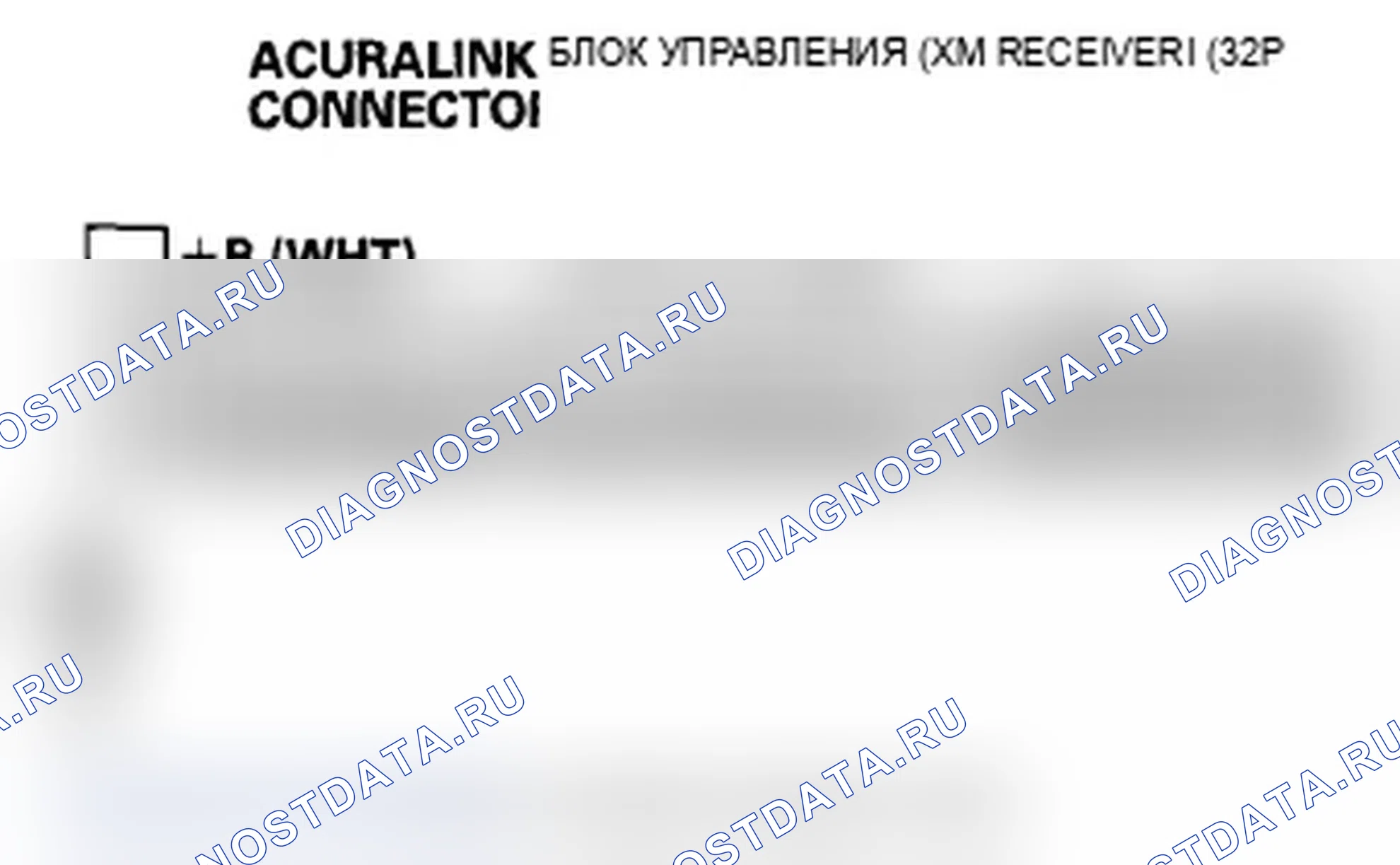 Рис. 393: Радиодисплей XM пуст и информация о станции не отображается (модели США с навигацией). Acura TL IV рестайлинг