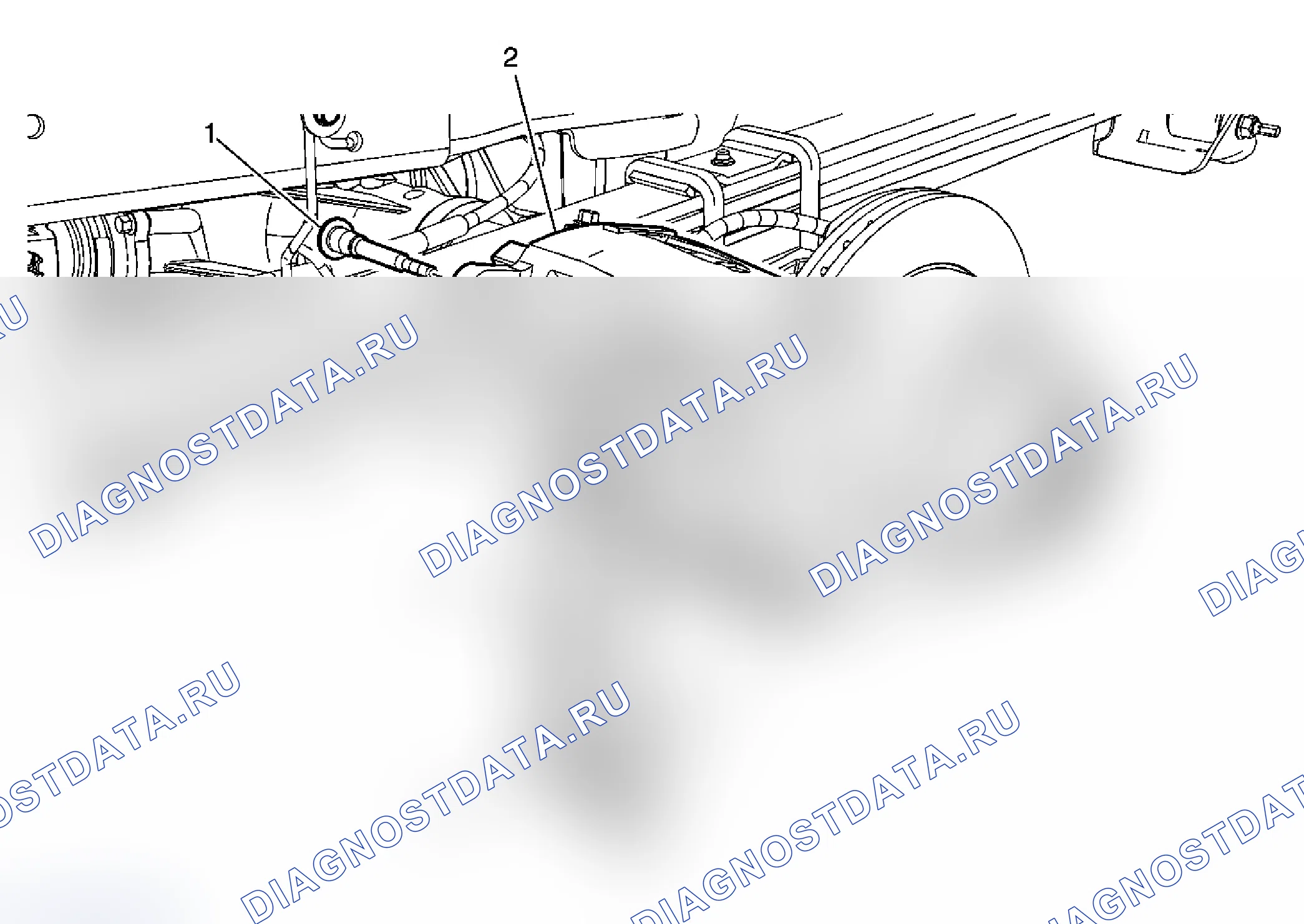 Рис. 33: Замена задних тормозных колодок (JH6, JH7). Chevrolet Silverado 3500 HD 
