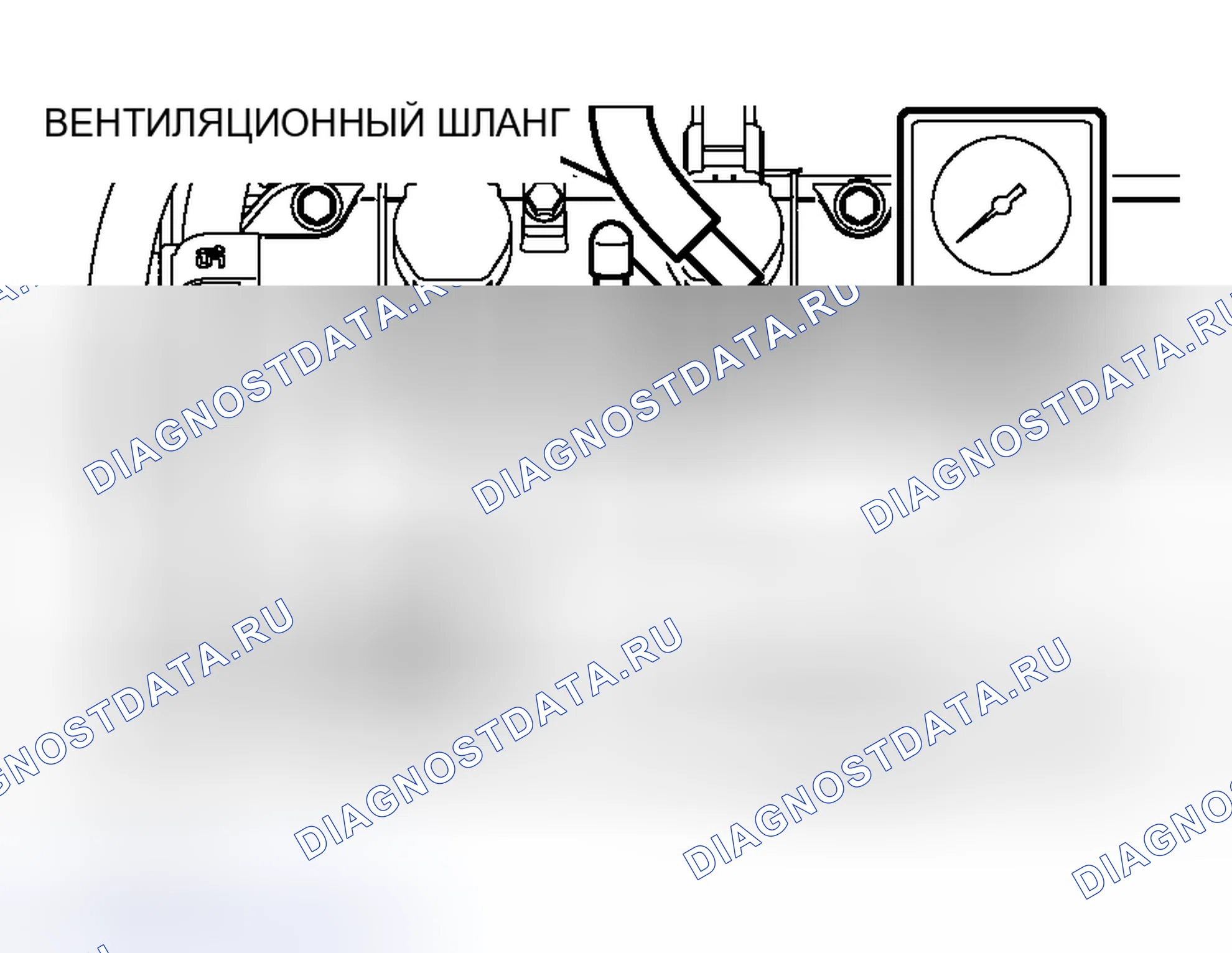 Рис. 139: ПРОВЕРКА ВАКУУМА во впускном коллекторе. Honda Envix I