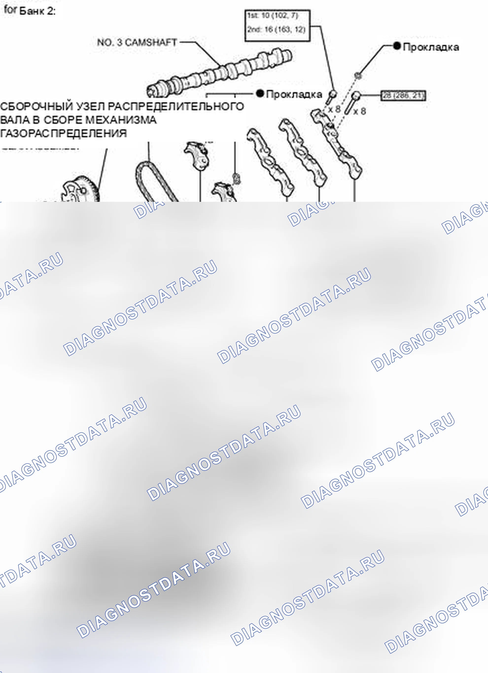 Рис. 1267: ИЛЛЮСТРАЦИЯ. Toyota Highlander II рестайлинг