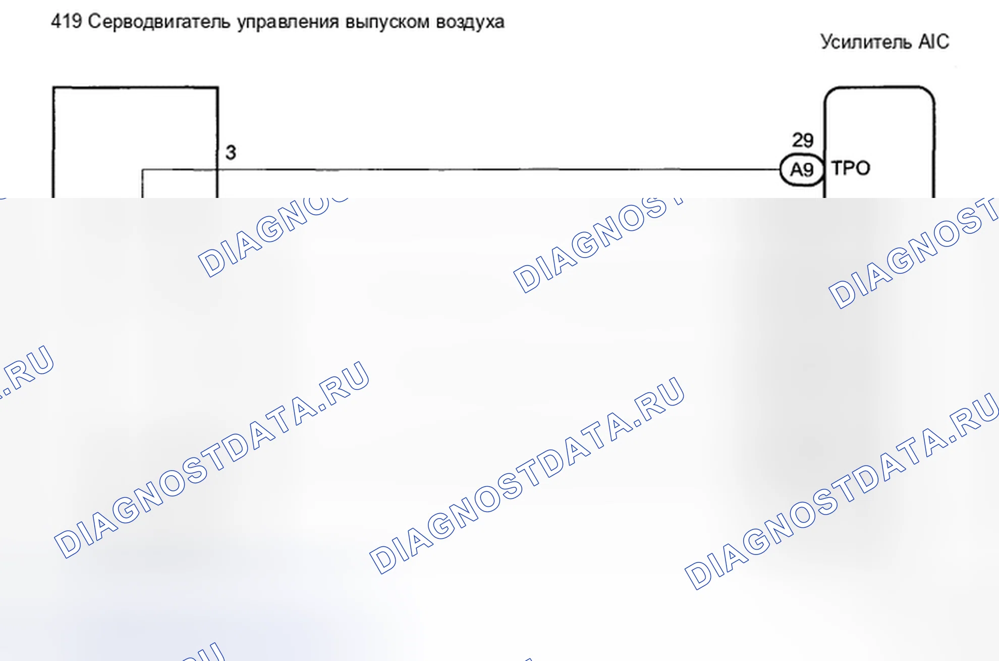 Рис. 68: электросхема. Toyota Sienna II рестайлинг