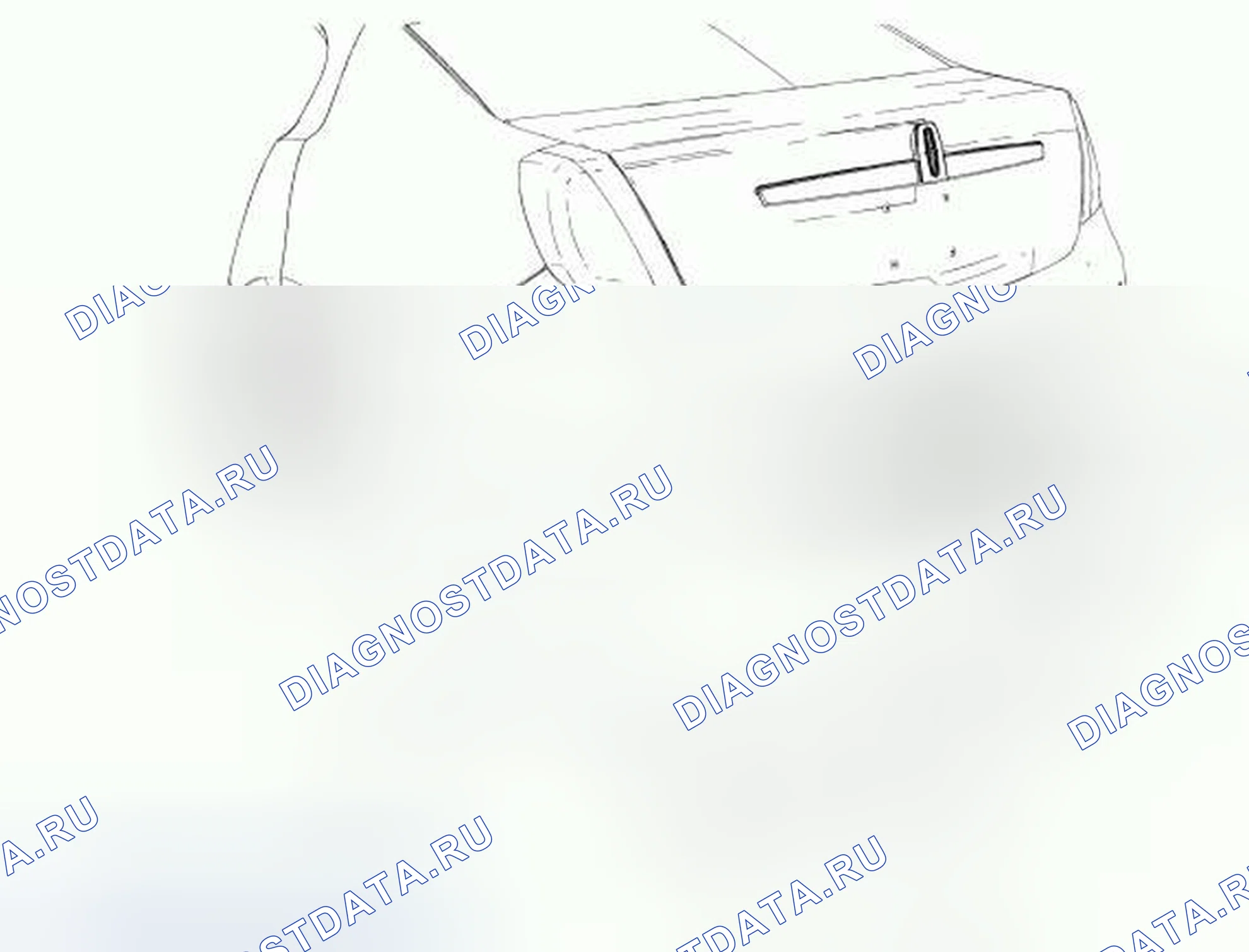Рис. 48: Подстройка заднего торца - Ecoboost. Hyundai ix55 I