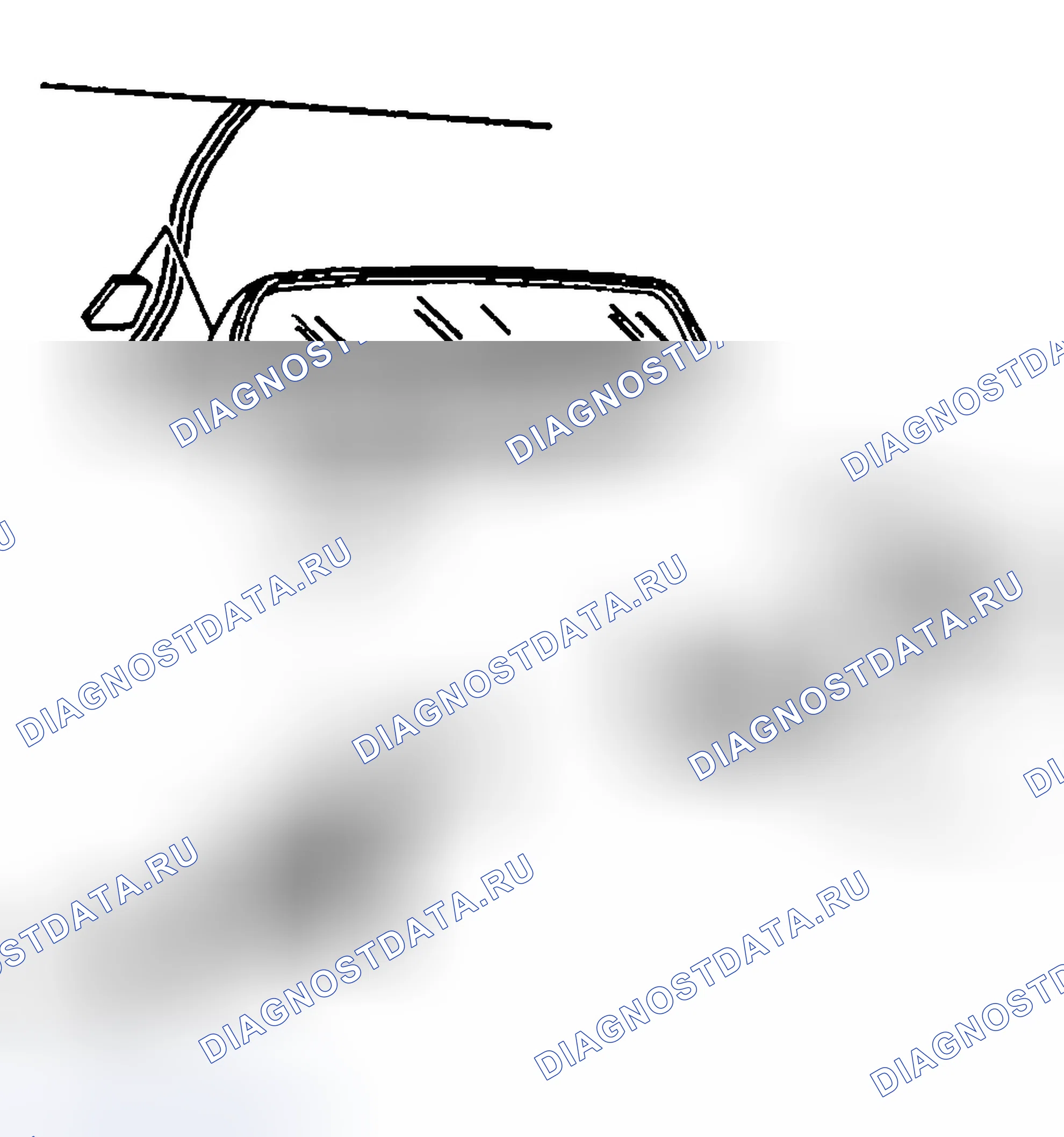 Рис. 26: Порядок демонтажа. Buick Park Avenue II рестайлинг
