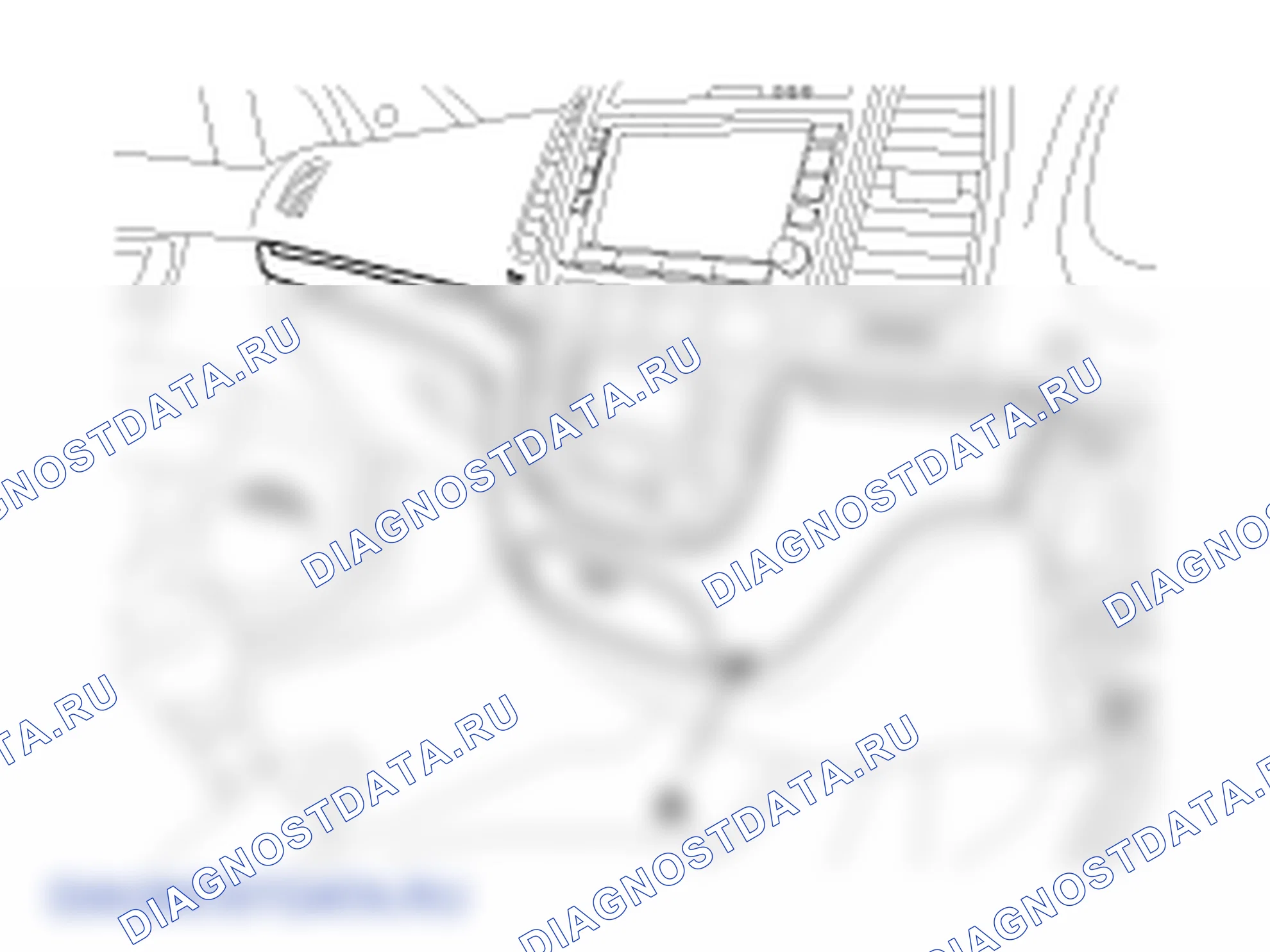 Замена передней панели (панель приборов). Hyundai Santa Fe CM